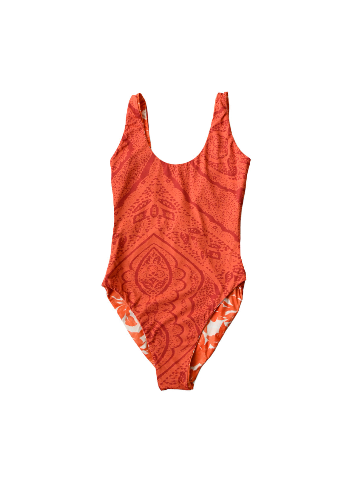 Giglio Tigrato Malù Swimsuit costume lycra reversibile S-M