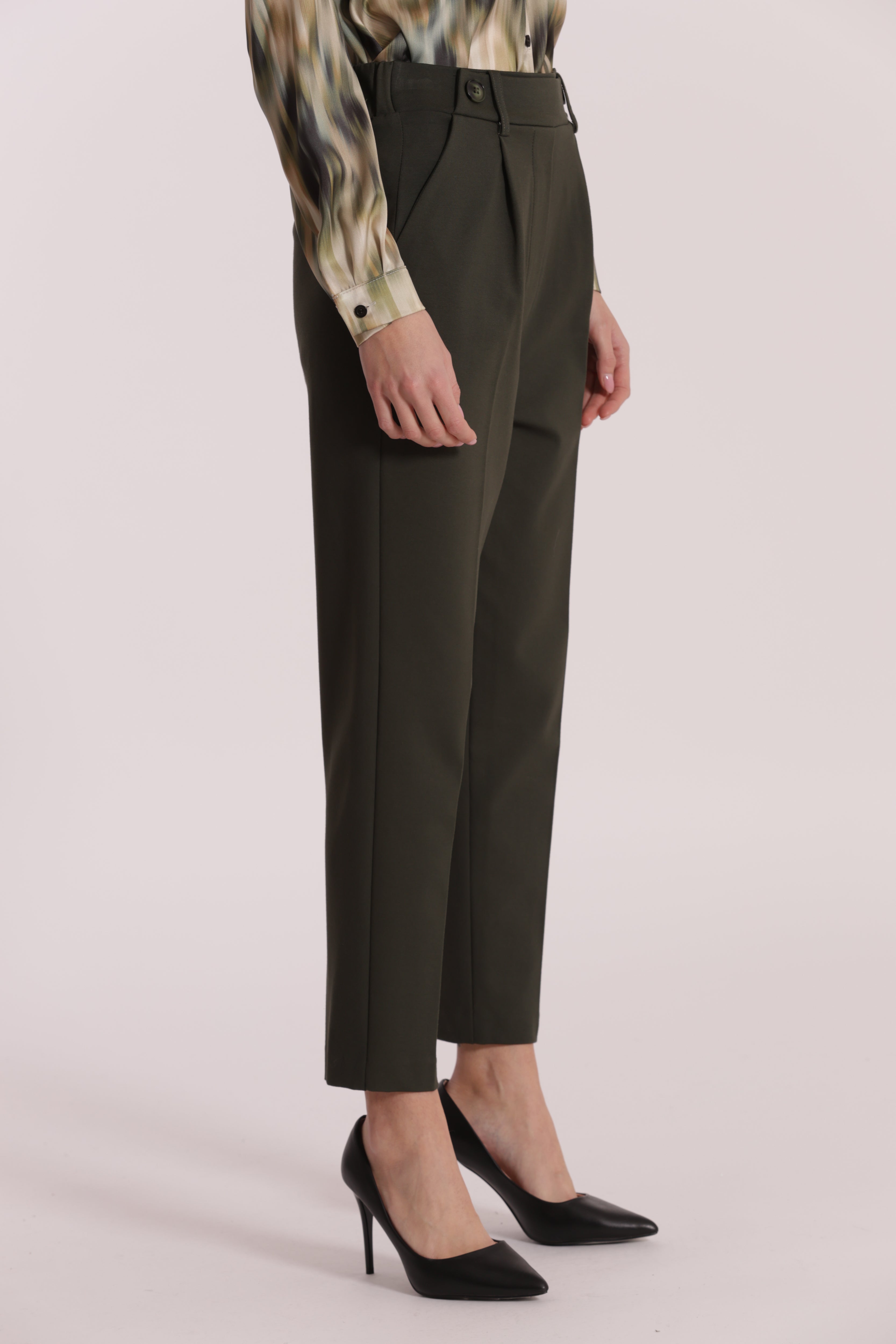 Mimi Mua Pantalone Palloncino pantaloni punto Milano nero