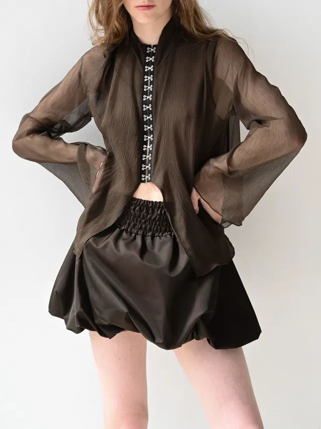 GiglioTigrato Lolita Skirt I gonna marrone