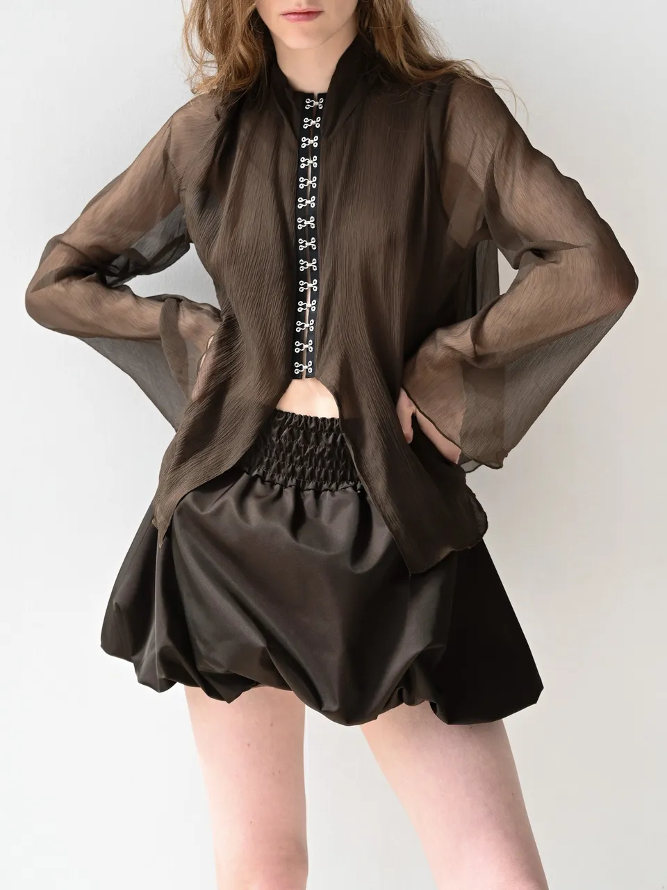 GiglioTigrato Lolita Skirt I gonna marrone