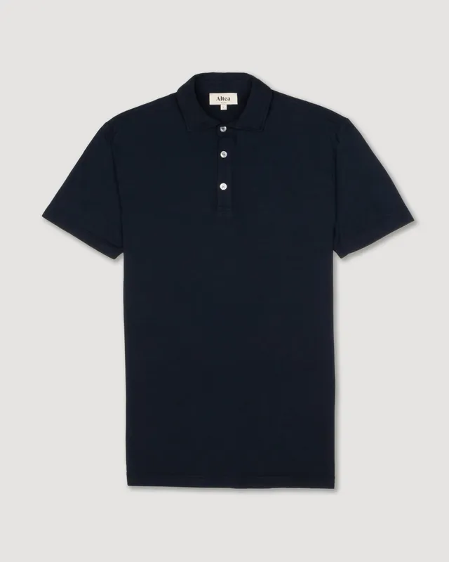 Altea Greg polo jersey cotone blu navy