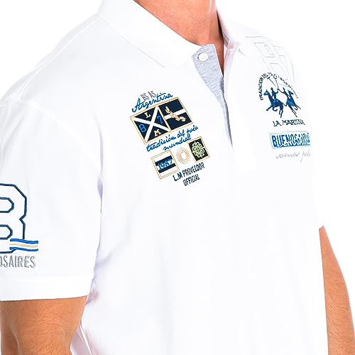 La Martina TMP313-PK001 polo uomo classica leggera