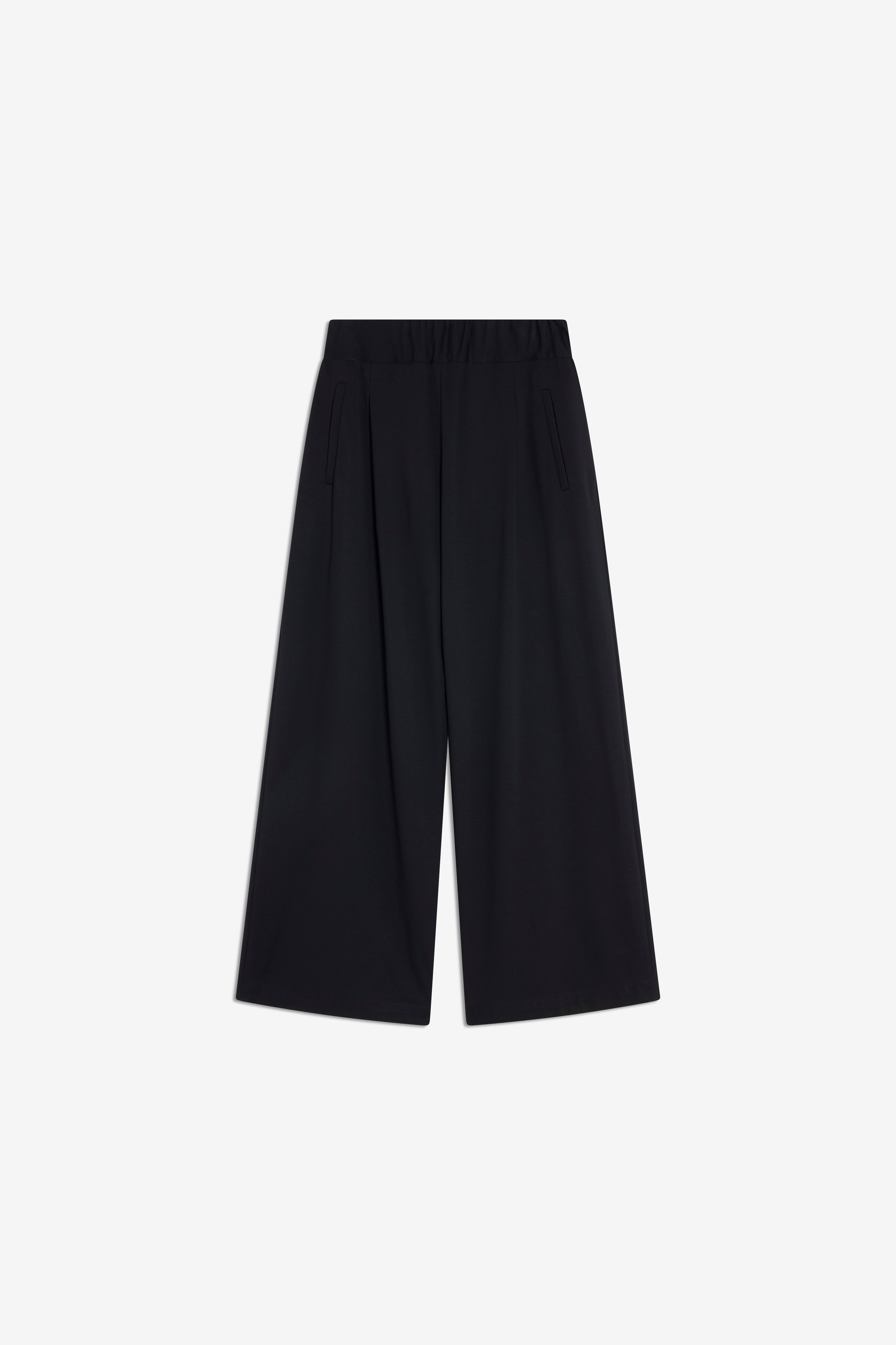 Semicouture Jhonny pantalone palazzo nero