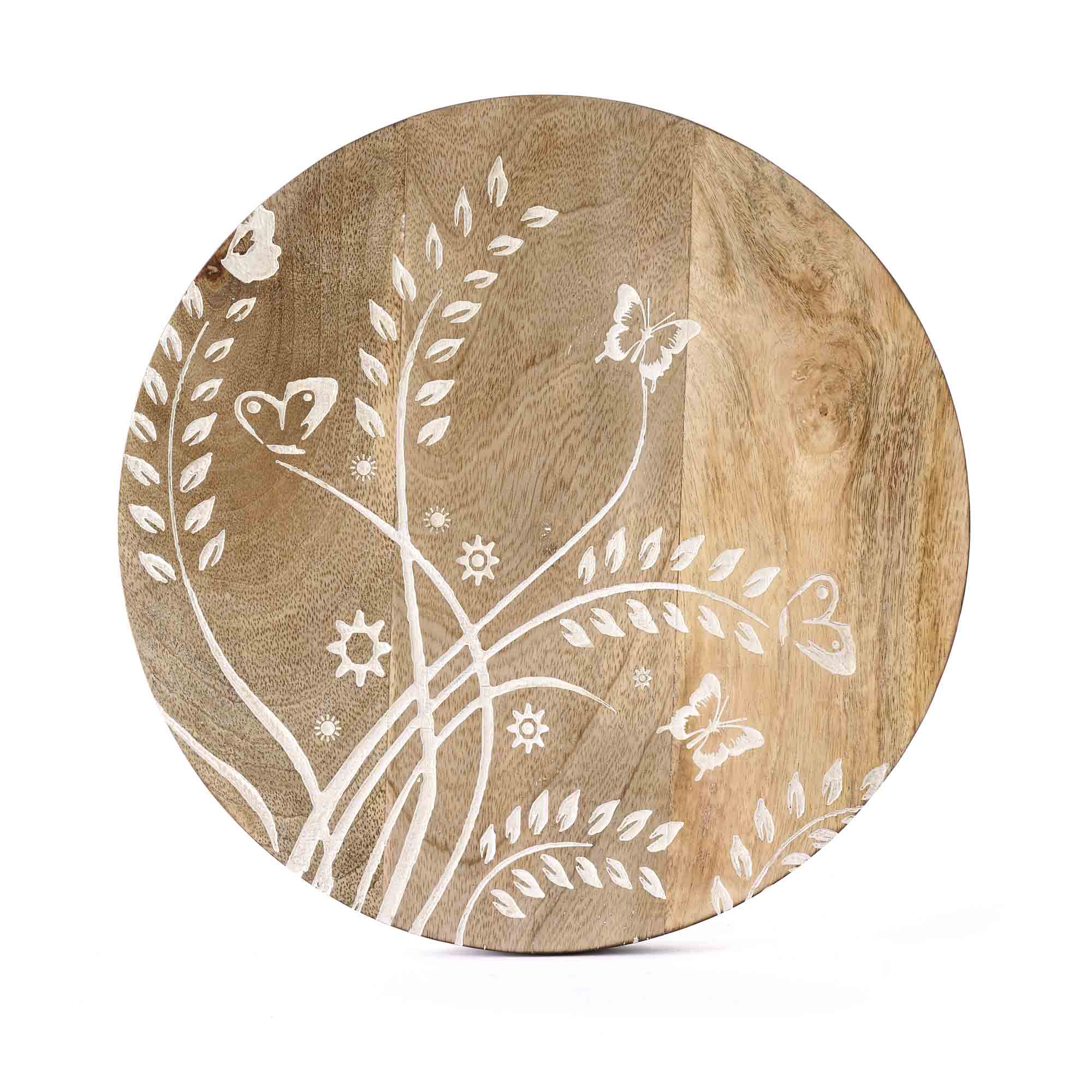 On Earth Cooperative Collection Prato sottopentola legno naturale dia30