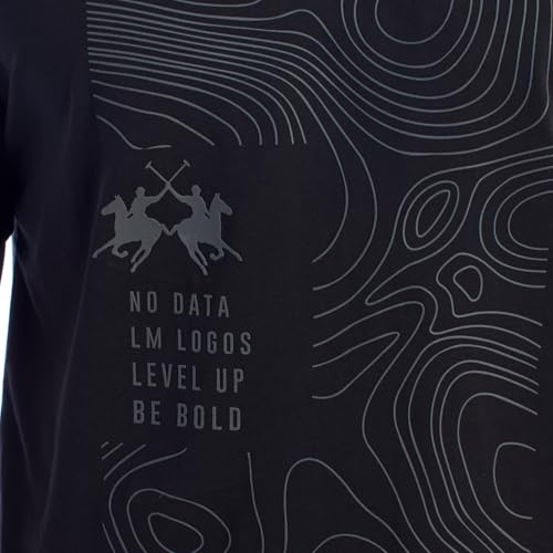 La Martina YMR301-JS206 t-shirt uomo cotone regolare