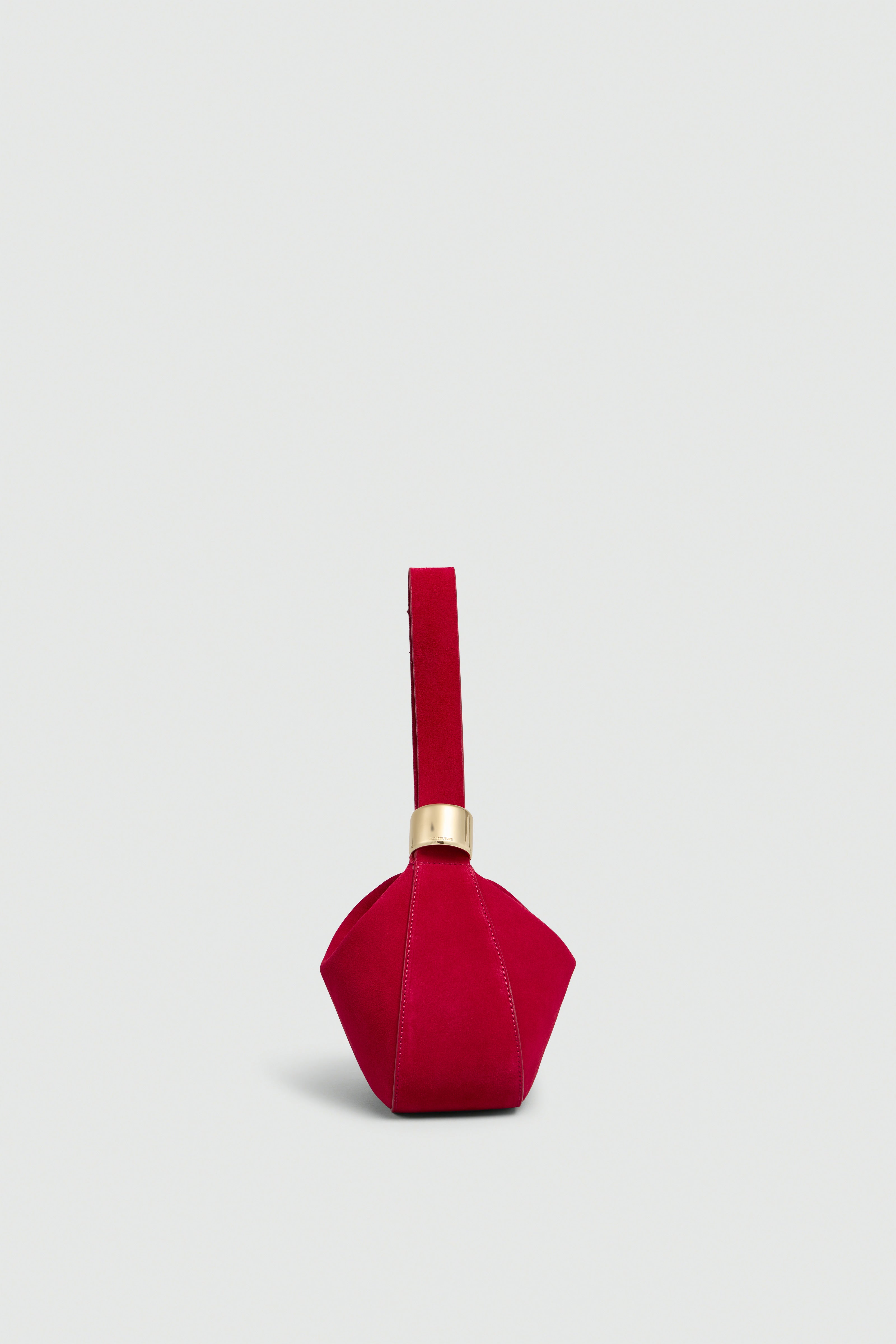 Semicouture Baily Borsa Camoscio Rosso Lacca