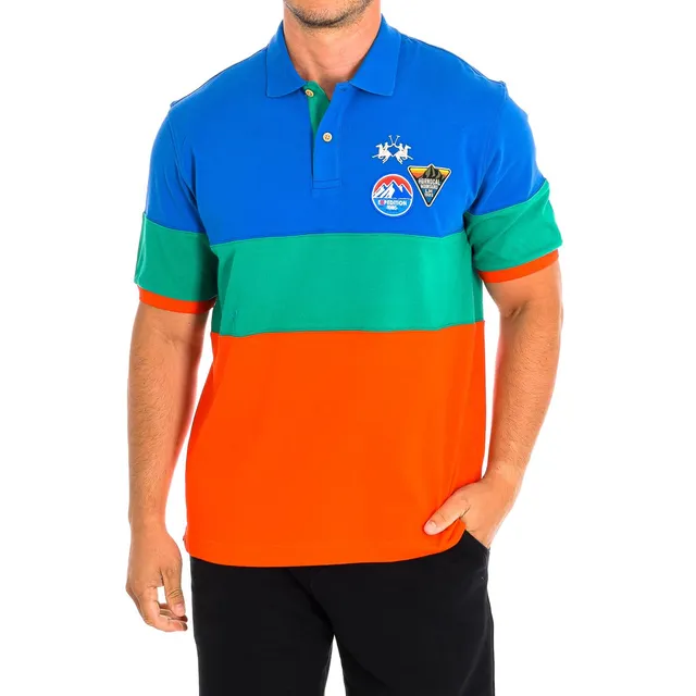 La Martina TMP318-JS303 polo uomo manica corta