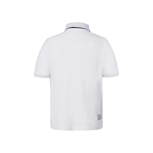 La Martina CCMP11 PK001 polo uomo bianco cotone