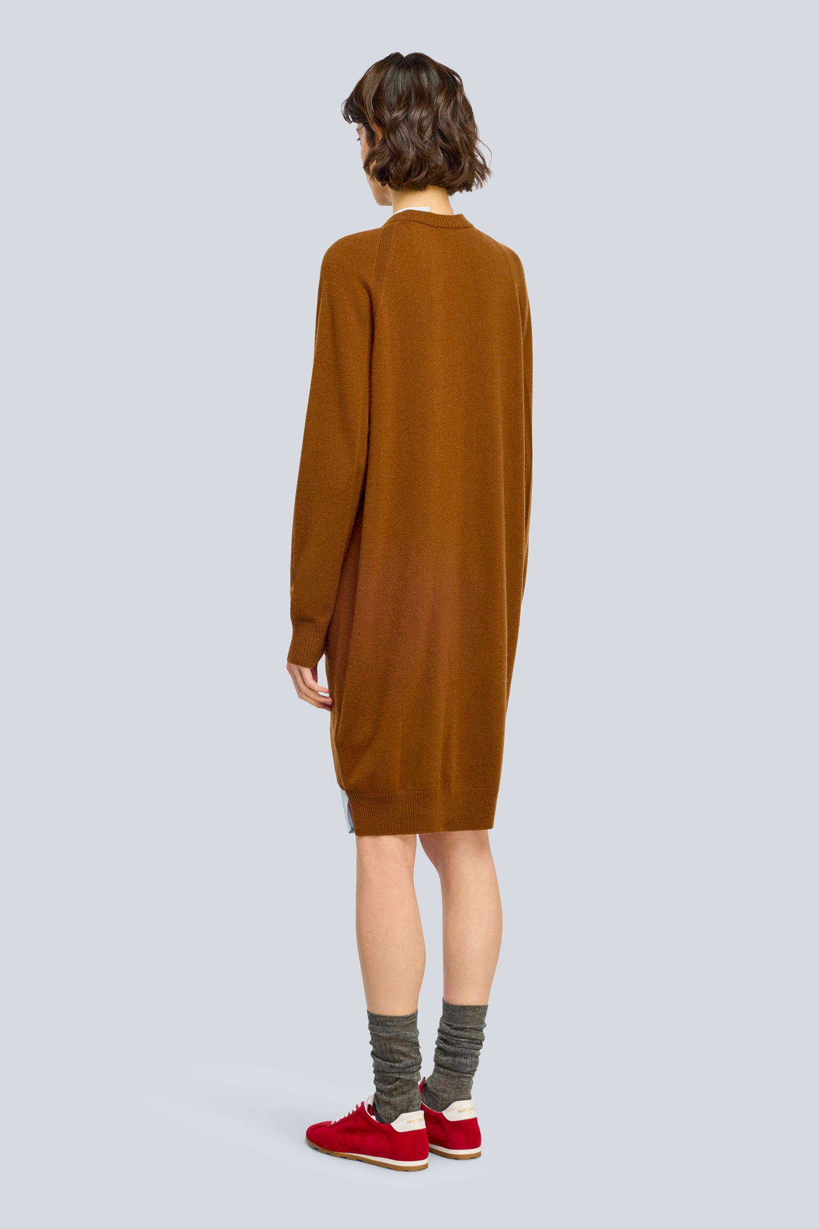 Semicouture Maggie cardigan cashmere azzurro