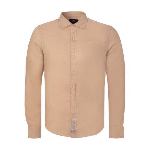 La Martina MCC007 camicia taglia S in lino