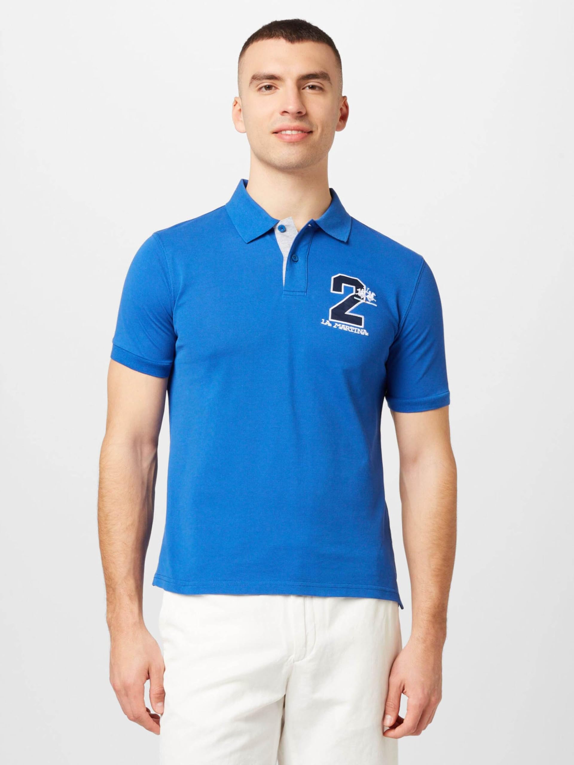 La Martina XMP610 PK031 polo uomo cotone