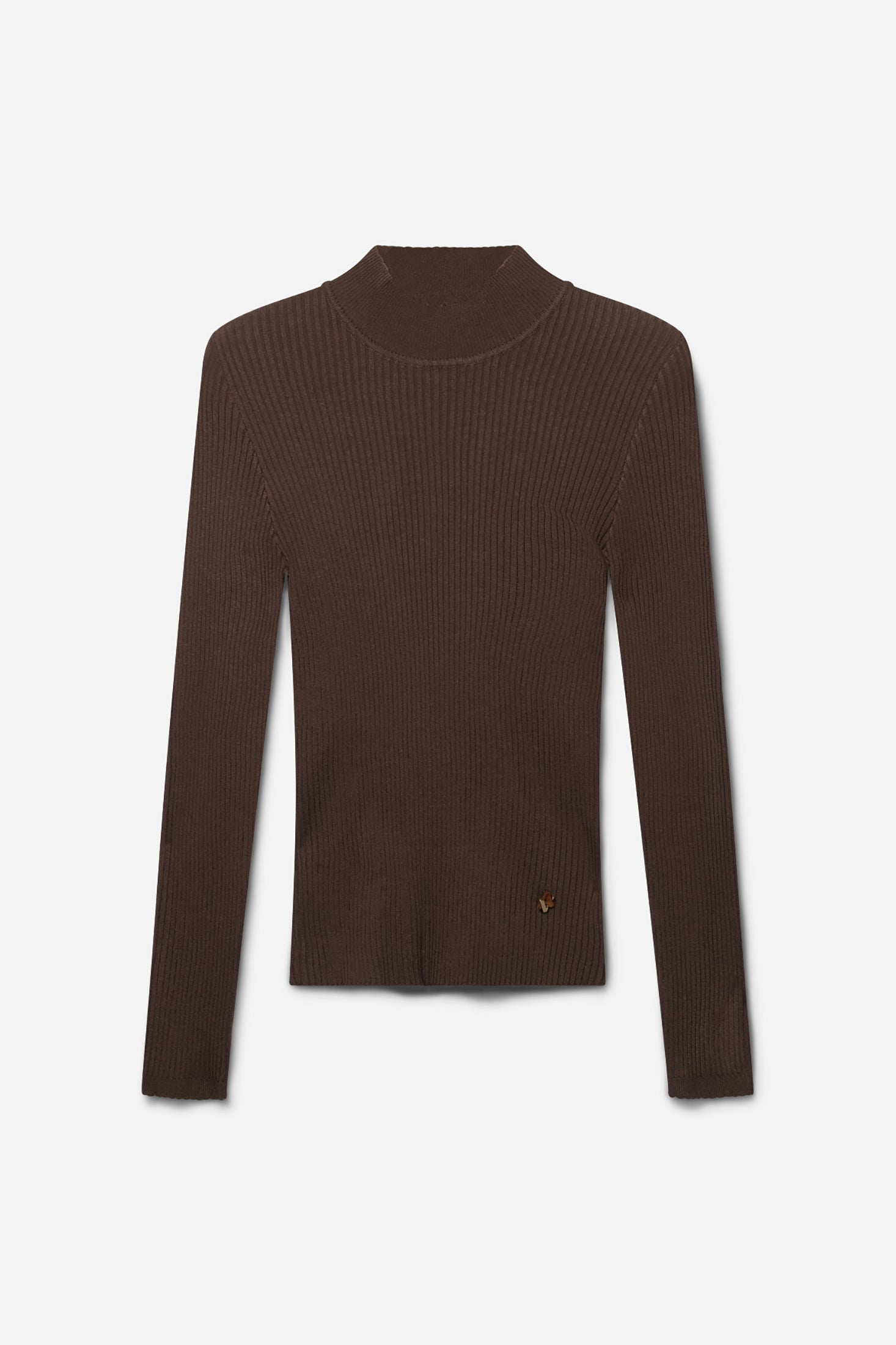 Aaiko Jaro top marrone fudge lupetto