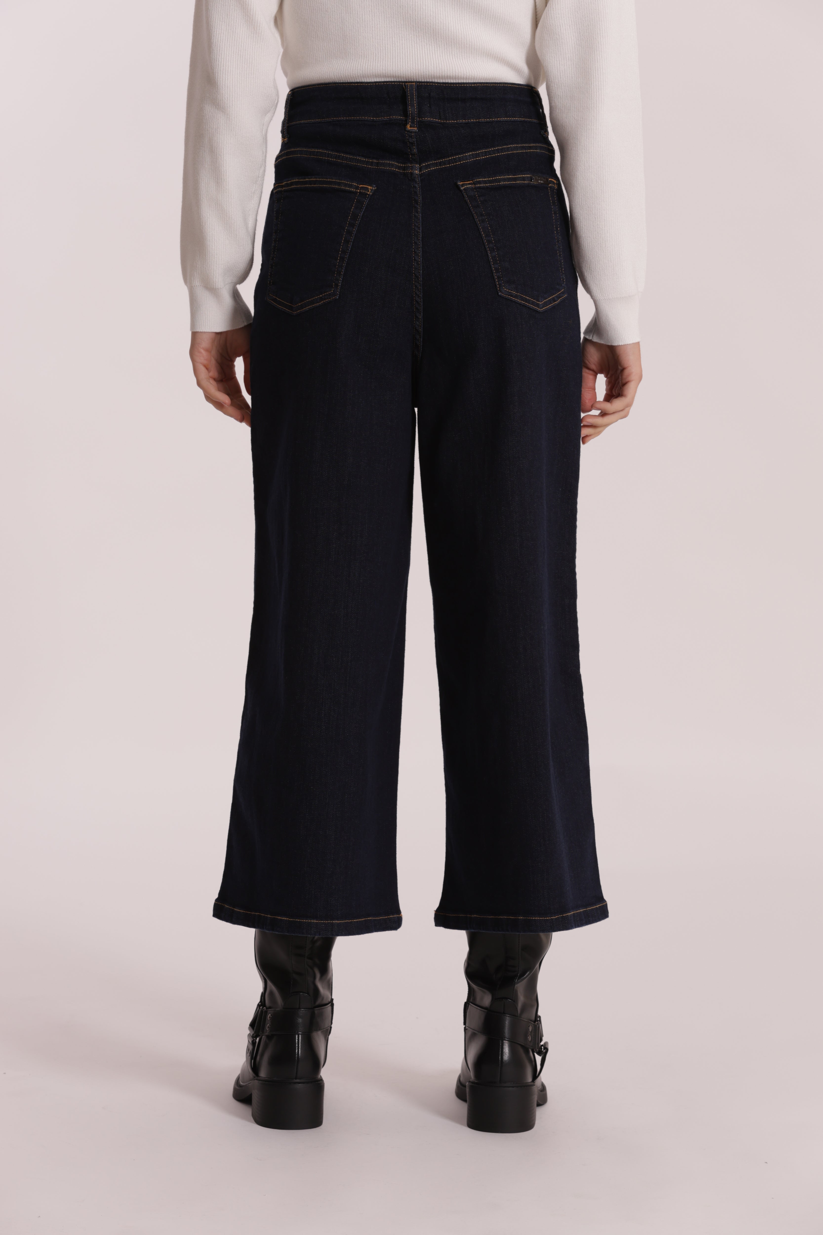 Mimi Mua Jeans Cropped jeans corti cotone