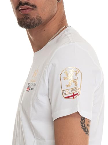 La Martina YMR306 JS206 T-Shirt Uomo Cotone Regular