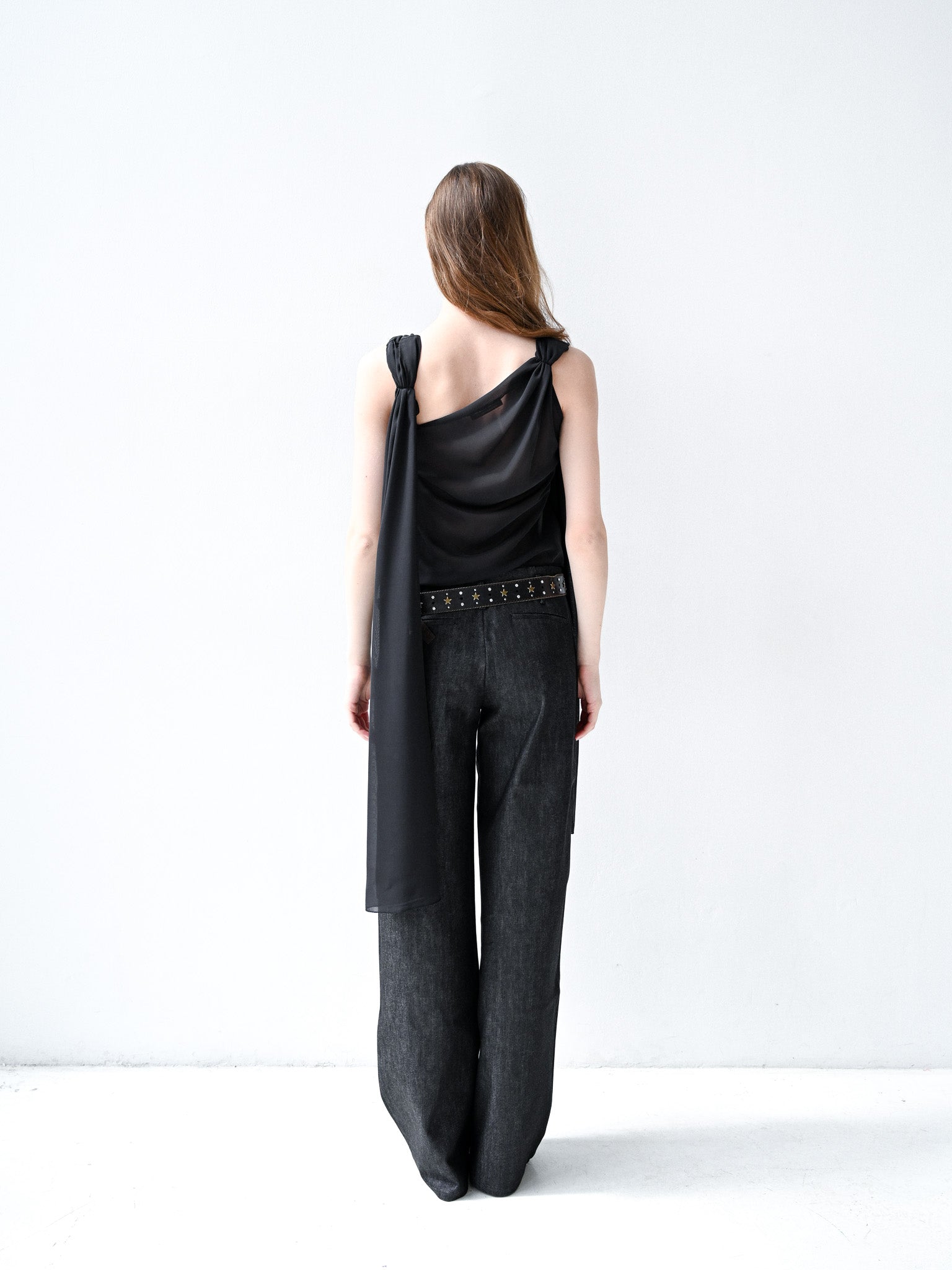 Giglio Tigrato Mica IV pantaloni denim elastico S