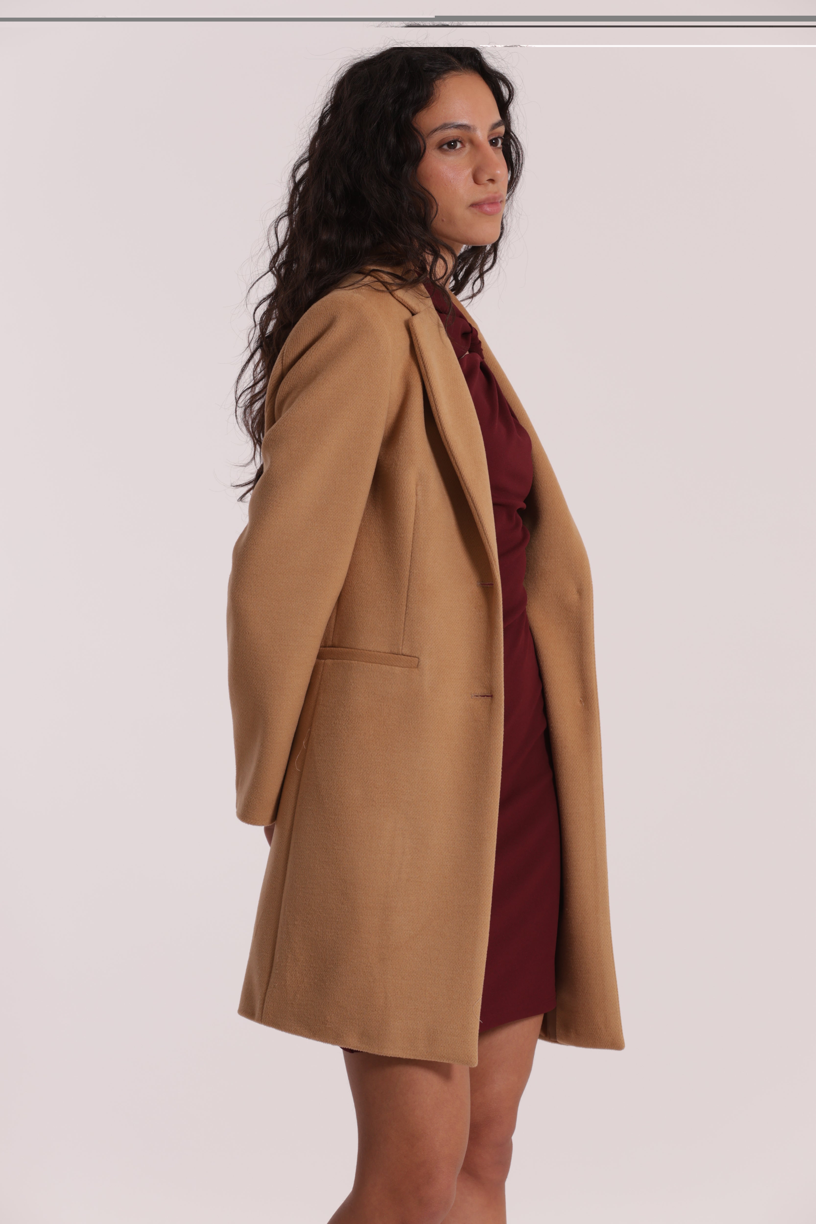 Mimi Mua Baronetto cappotto donna elasticizzato