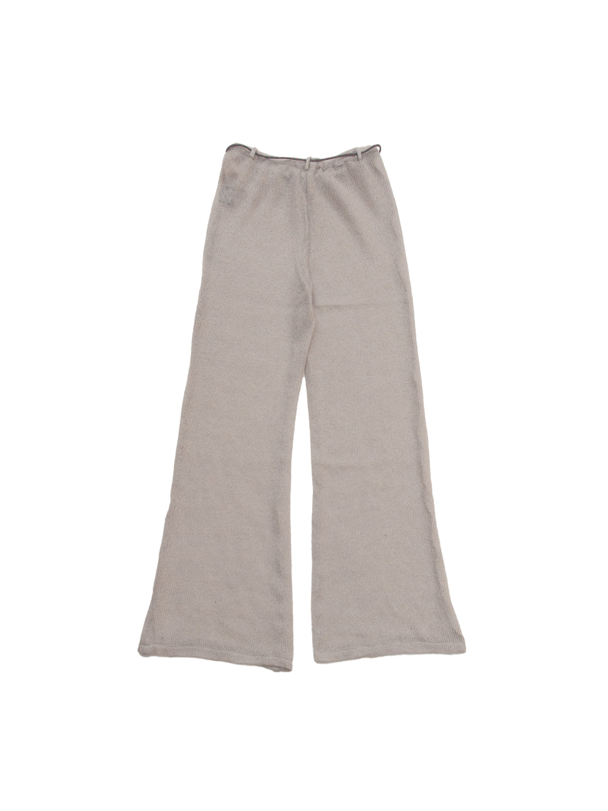 Giglio Tigrato Wudang pantaloni mohair grigi elastico