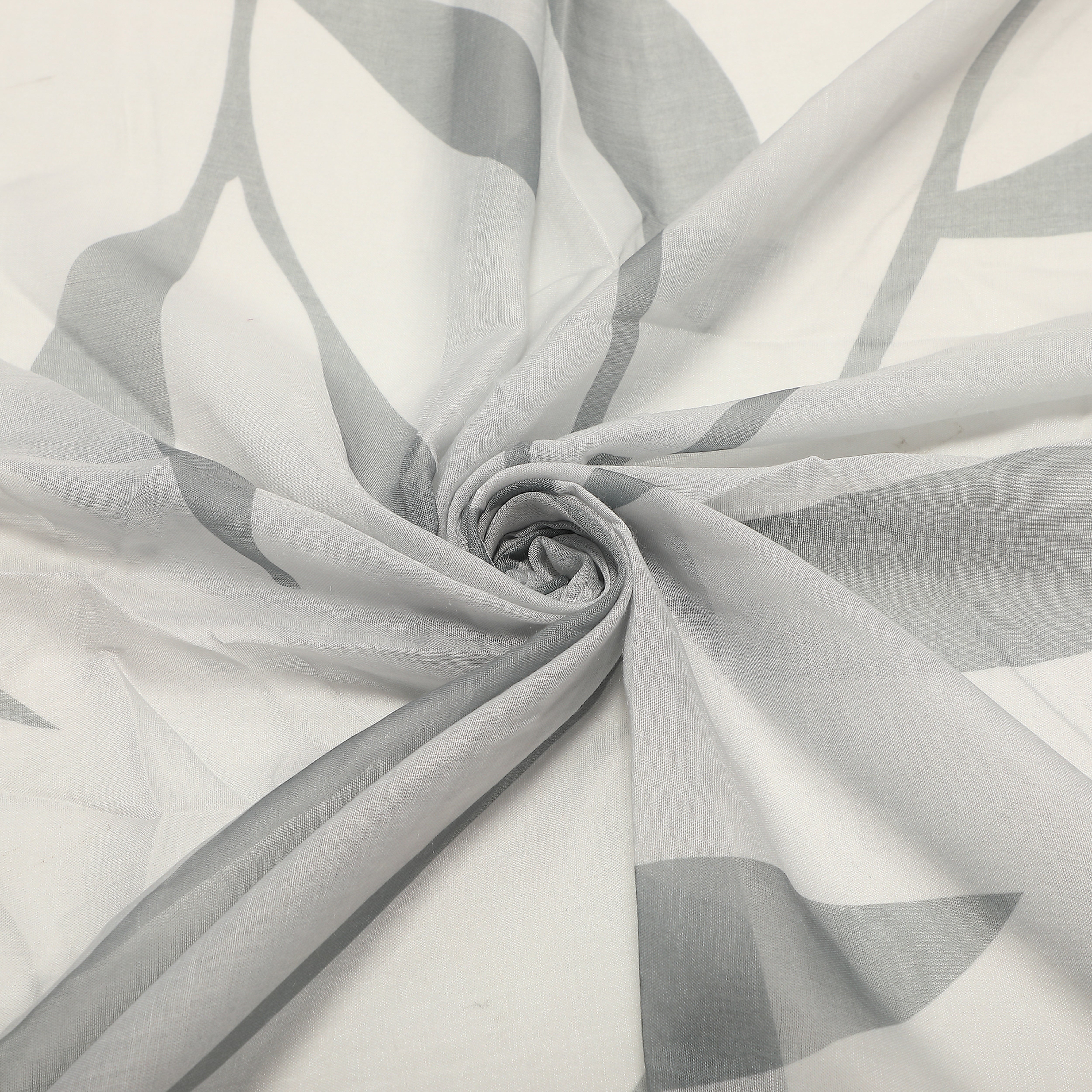 Mimi Mua Foulard Foglioline Nero 135x135cm