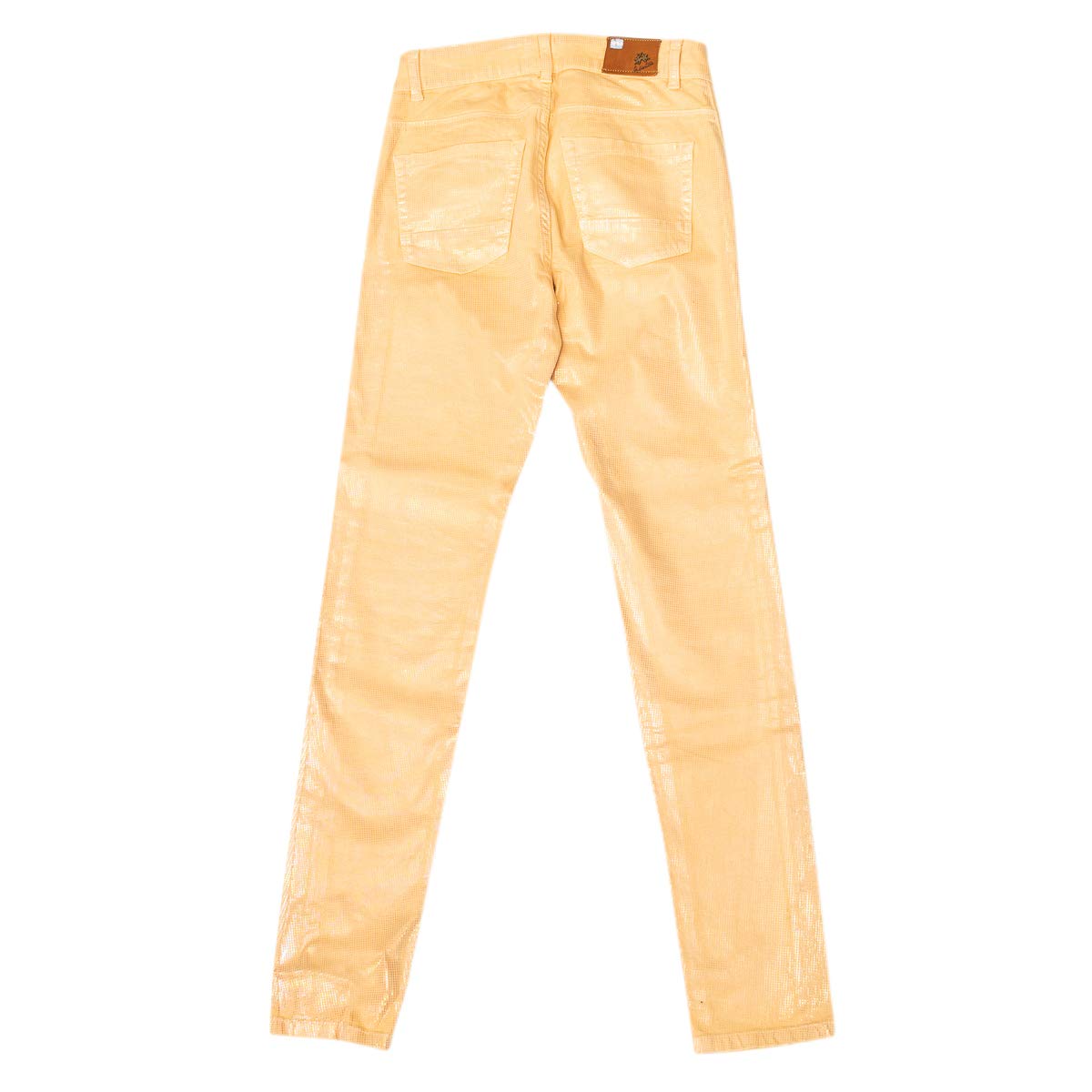 La Martina JWT010 pantaloni donna skinny lucidi