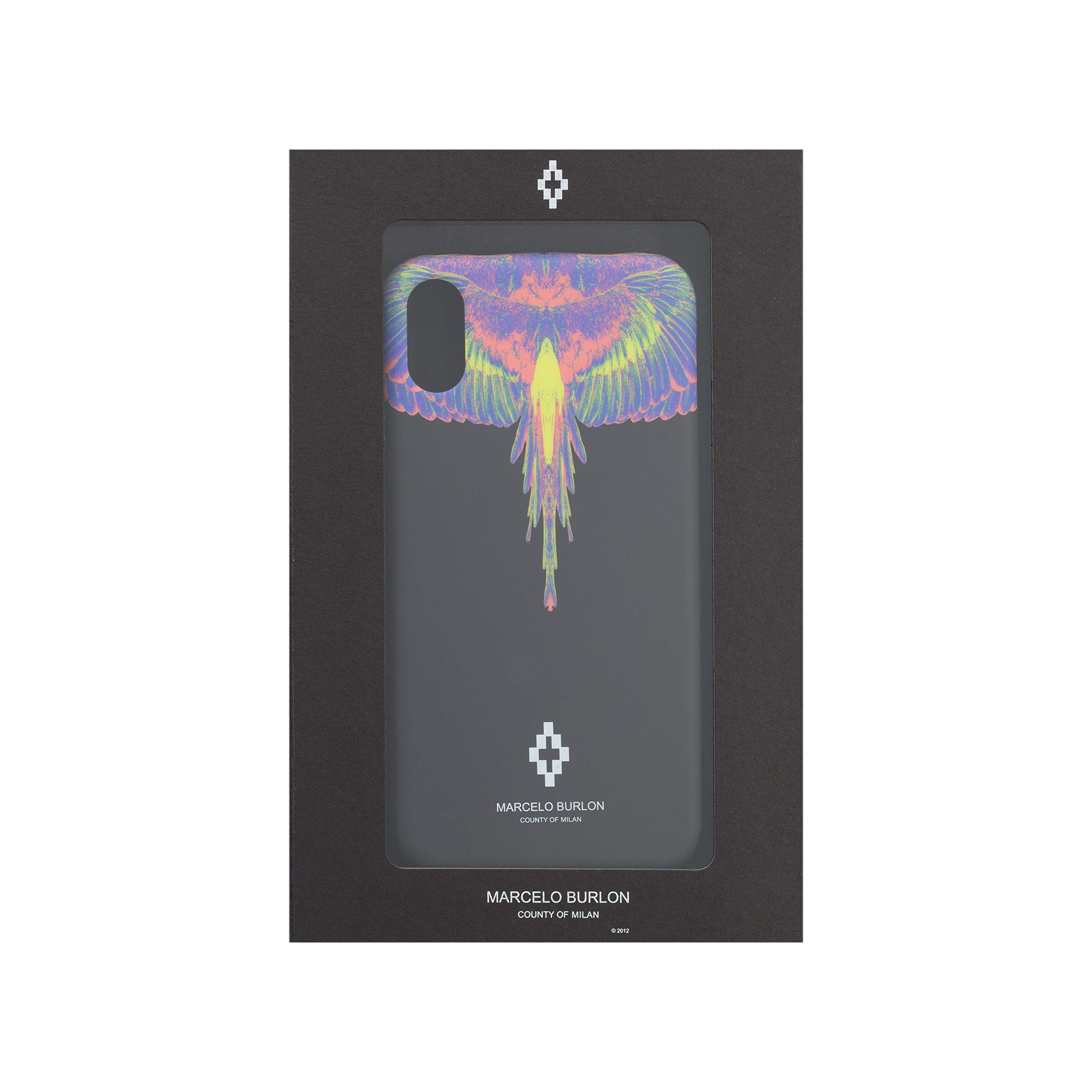 Marcelo Burlon County of Milan cover iPhone XS/X rigida antiurto