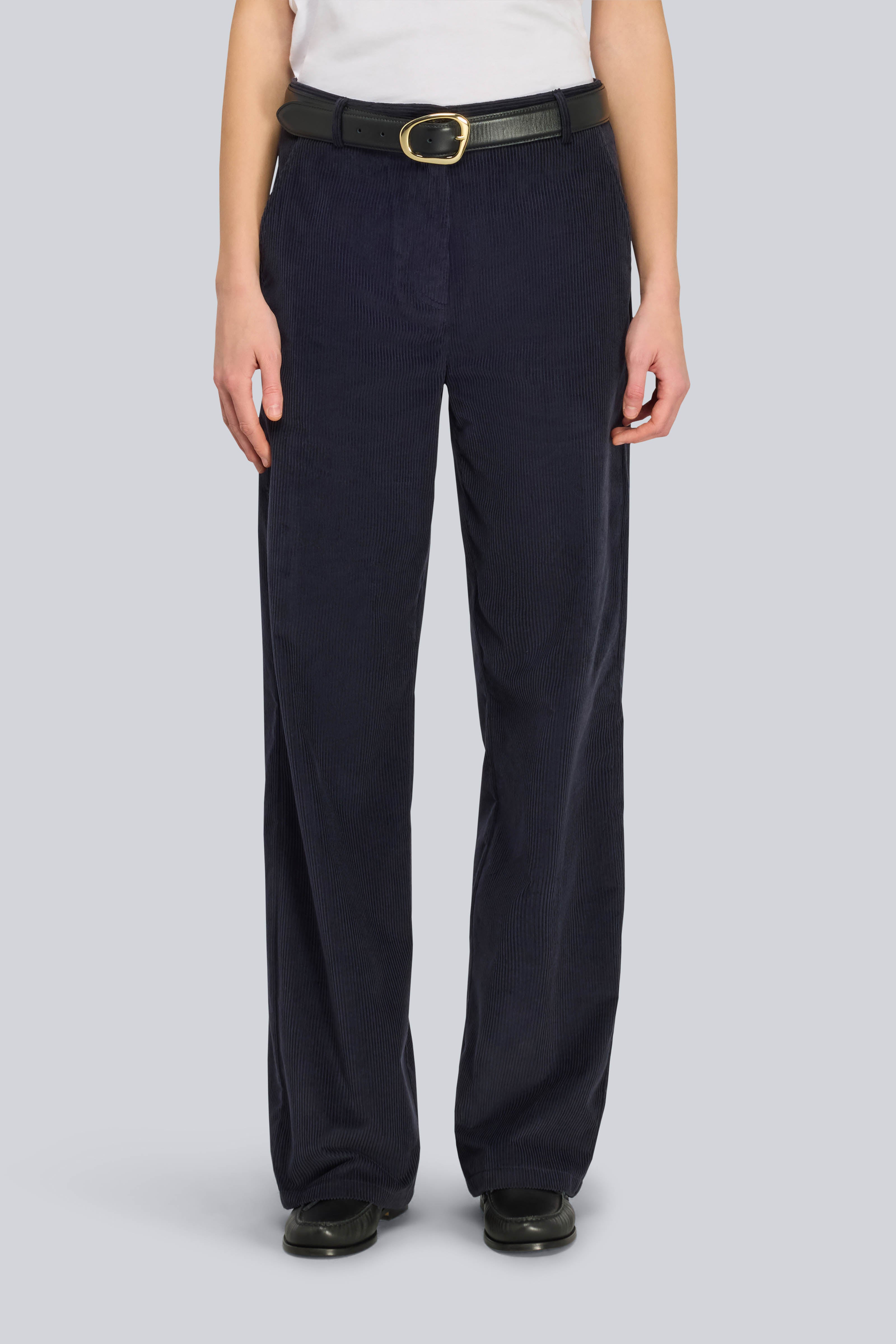 Semicouture Quennie pantalone velluto rosso lacca
