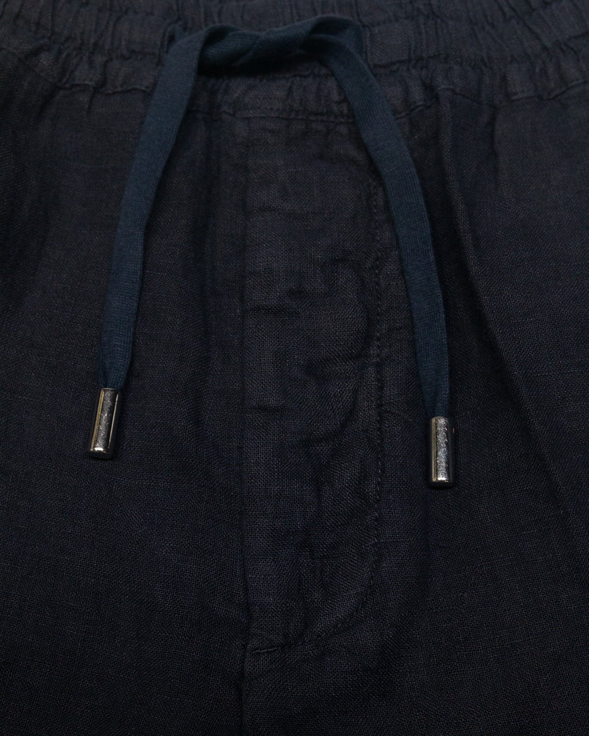 Altea Samuel bermuda lino navy regular con coulisse