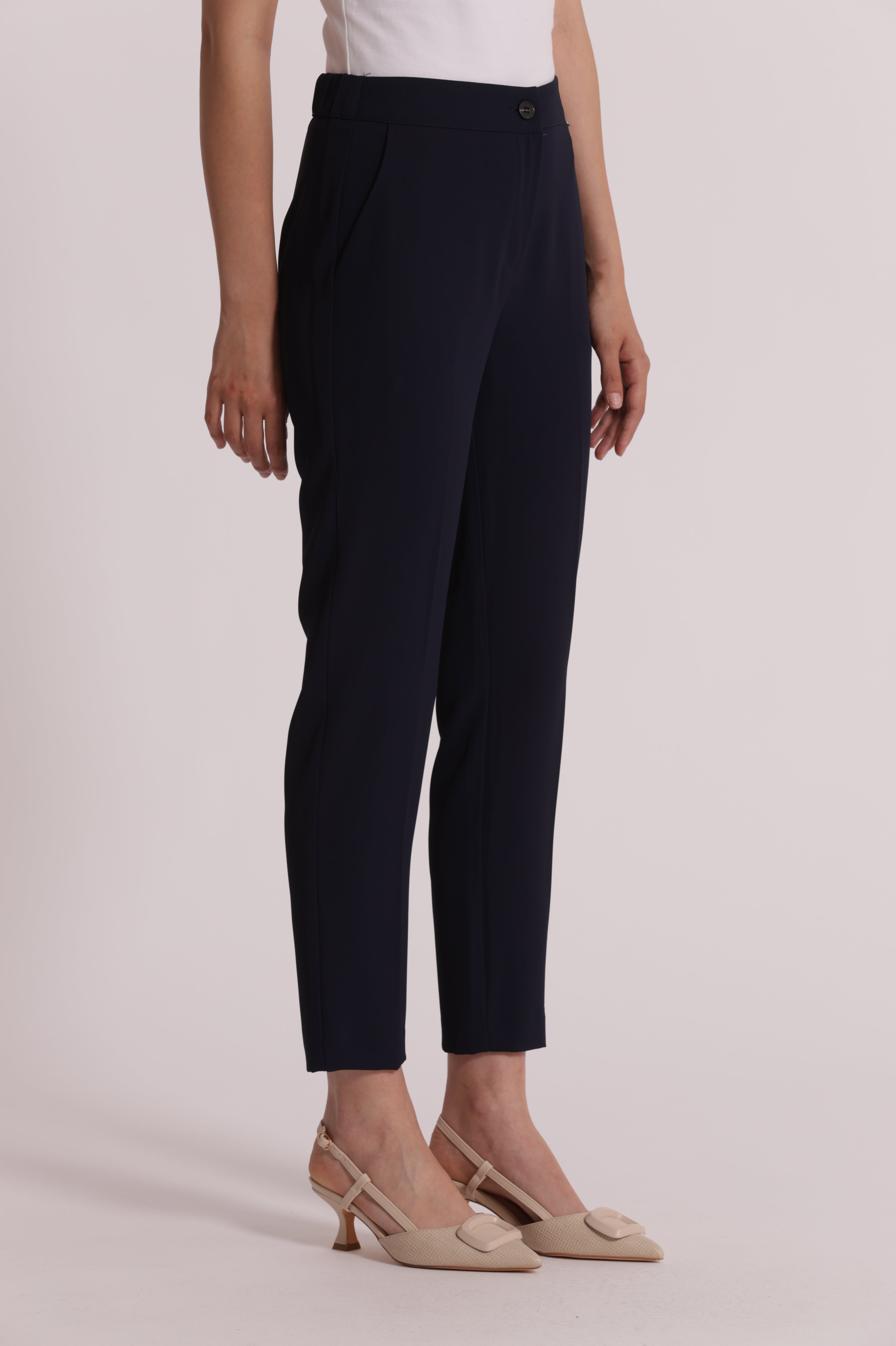 Mimi Mua Pantalone Elastico in Vita pantaloni elasticizzato
