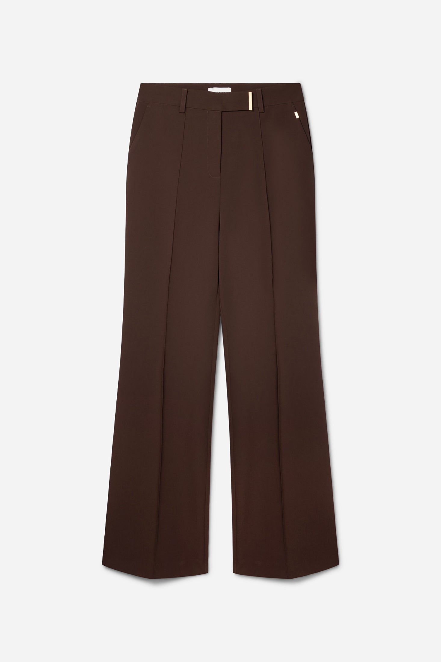 Aaiko Chantalle pantaloni fudge palazzo eleganti