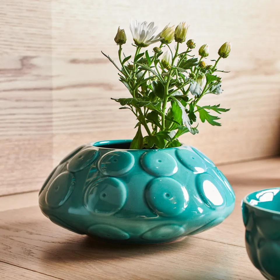 On Earth Cooperative Collection Echini vaso ceramica 20,5 cm