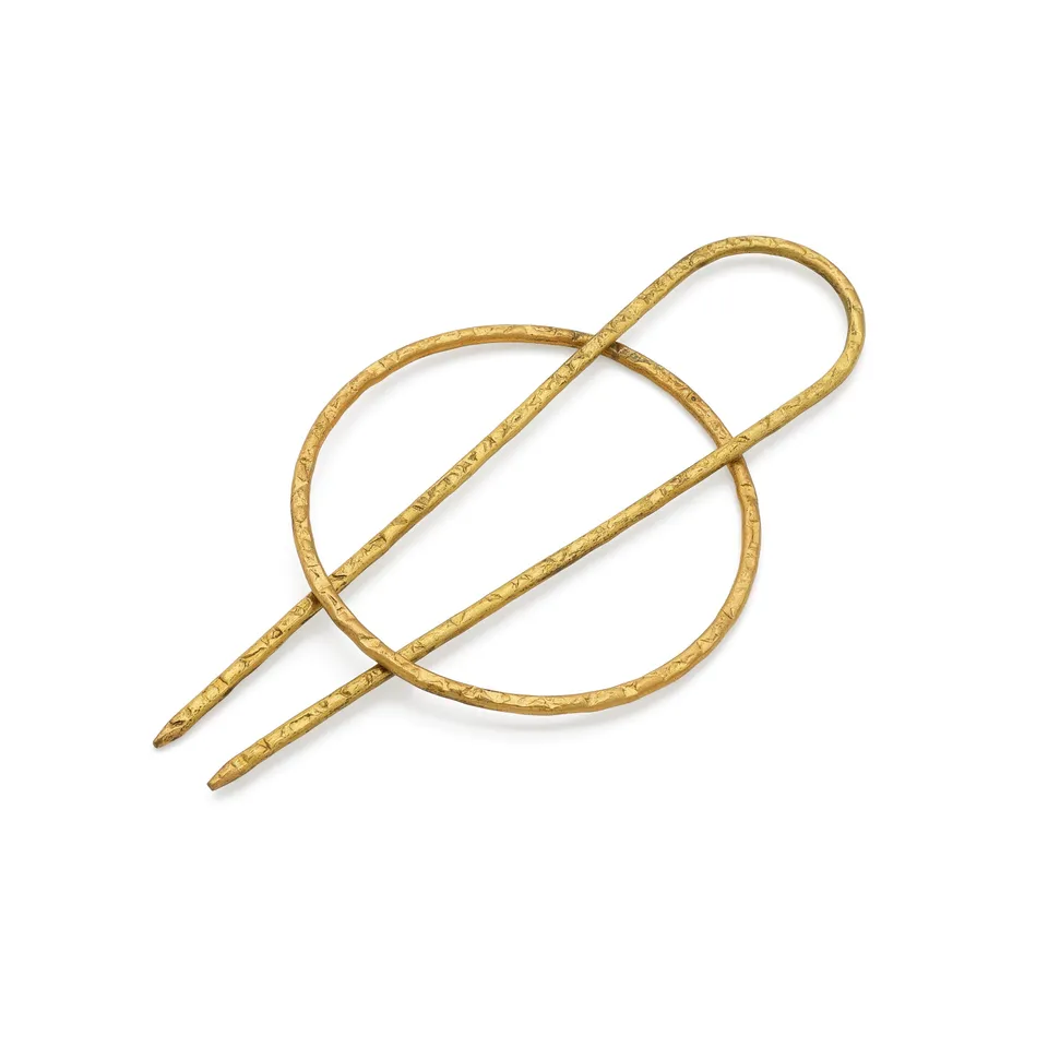 On Earth Cooperative Collection Cruna fermacapelli dorato ottone