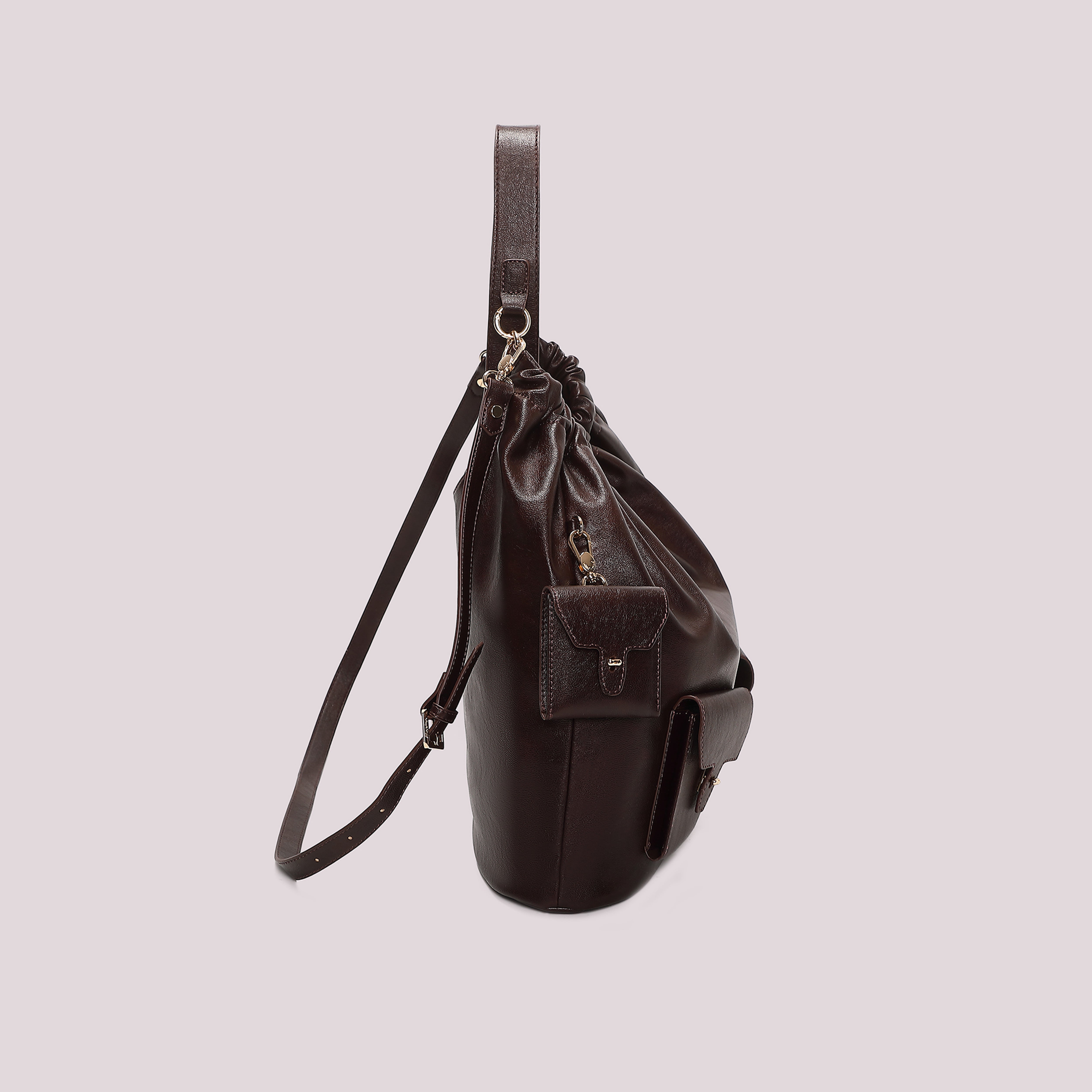 Mimi Mua borsa a spalla con tasche nero