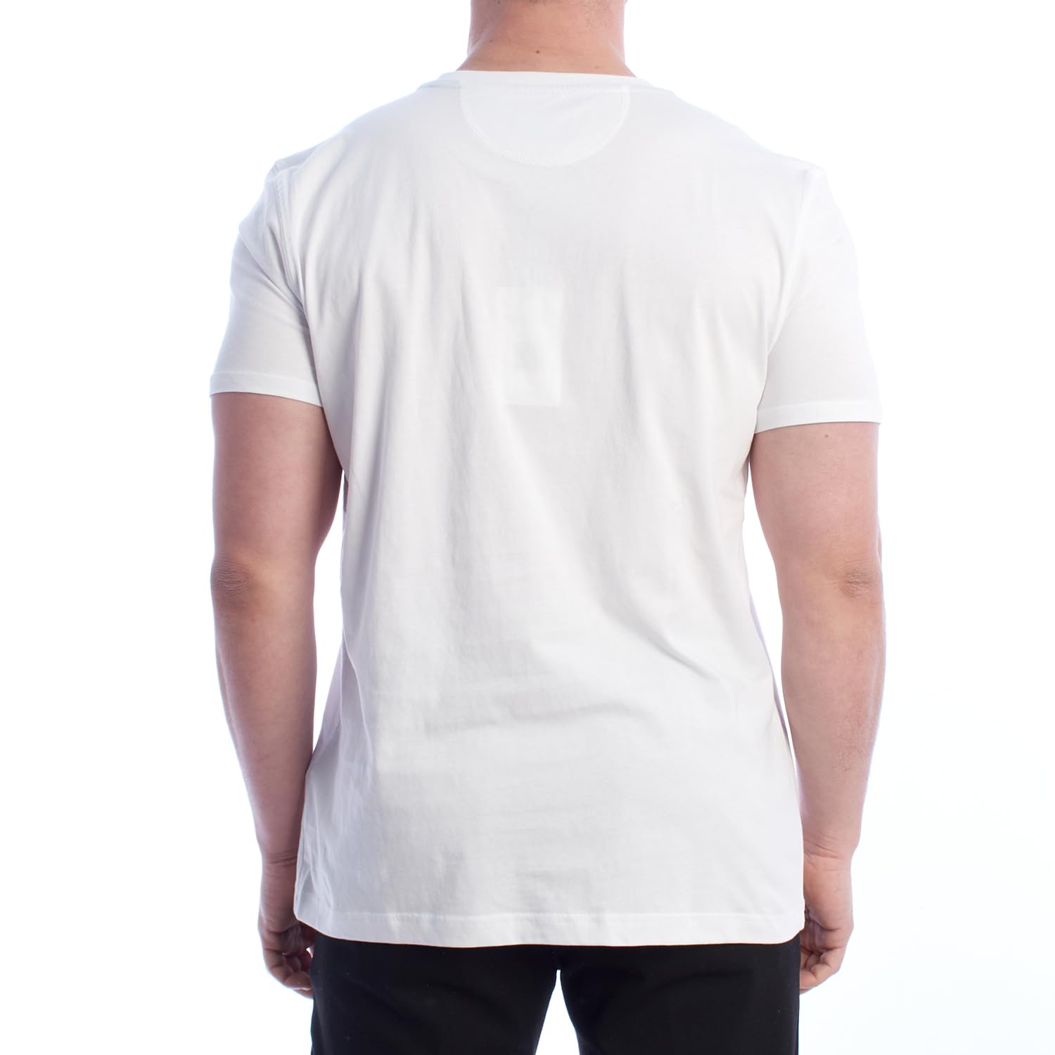 La Martina t-shirt YMR317 regular bianca uomo XXL