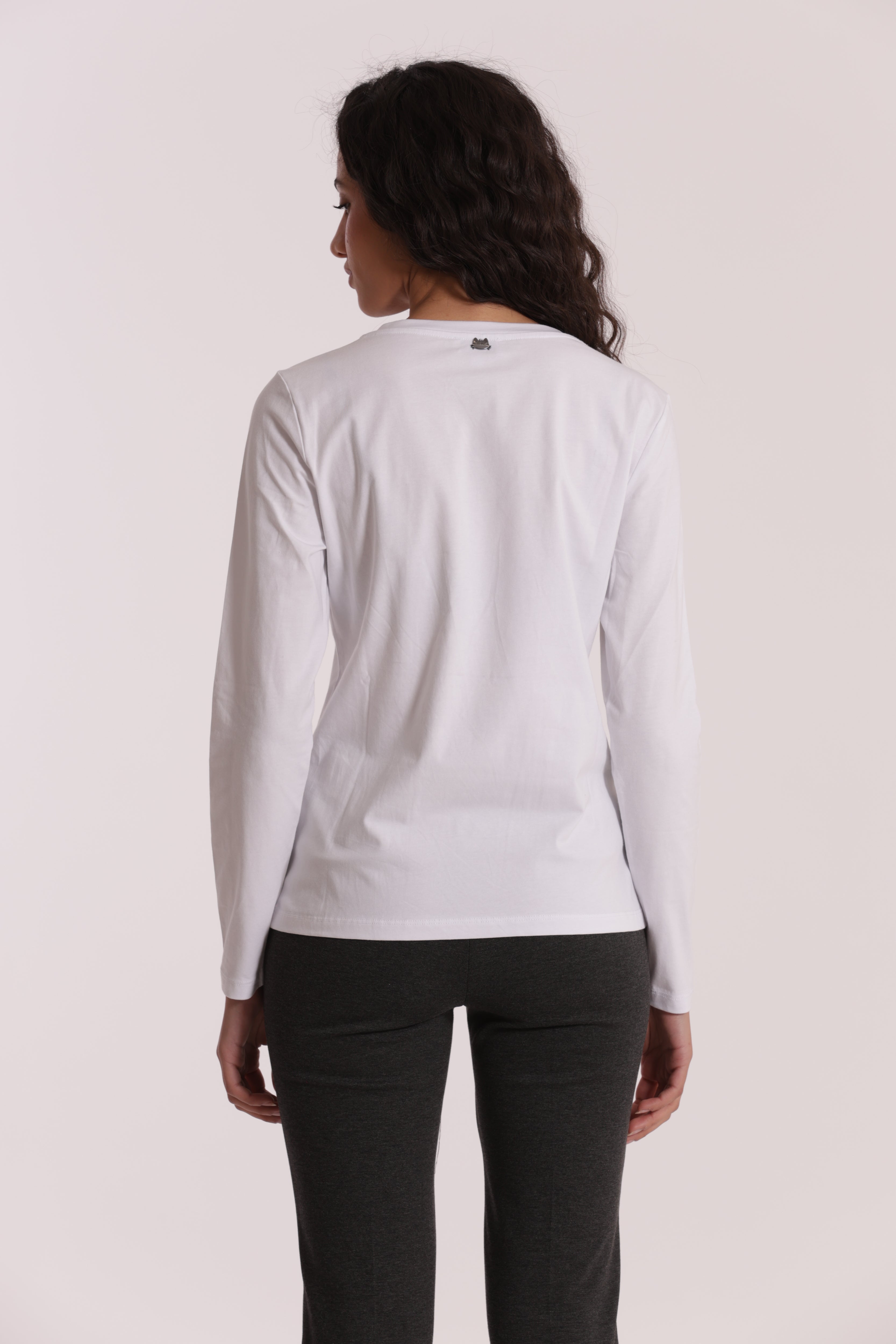 Mimi Mua Make The Good t-shirt bianca cotone