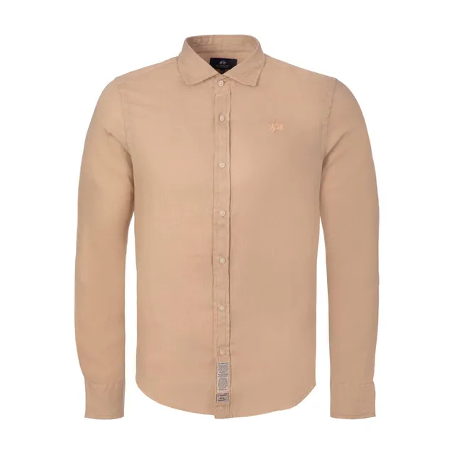 La Martina MCC007 camicia taglia S in lino