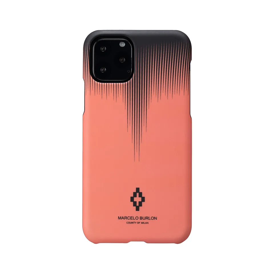 Marcelo Burlon cover iPhone 11 Pro rigida + vetro 9H