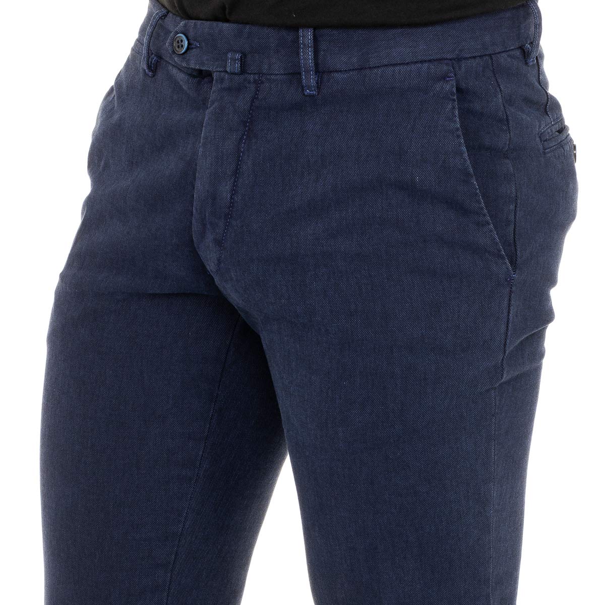 La Martina KMTA01 Pantalone Uomo Marino 52 Dritto