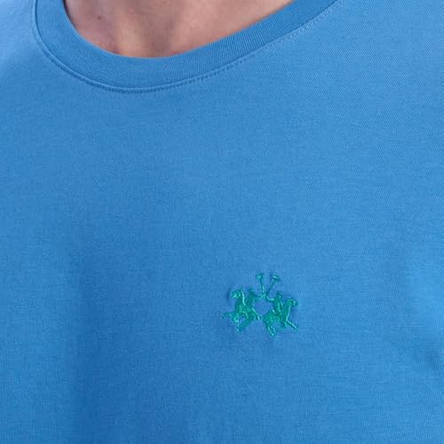 La Martina YMR004-JS206 t-shirt uomo L girocollo cotone