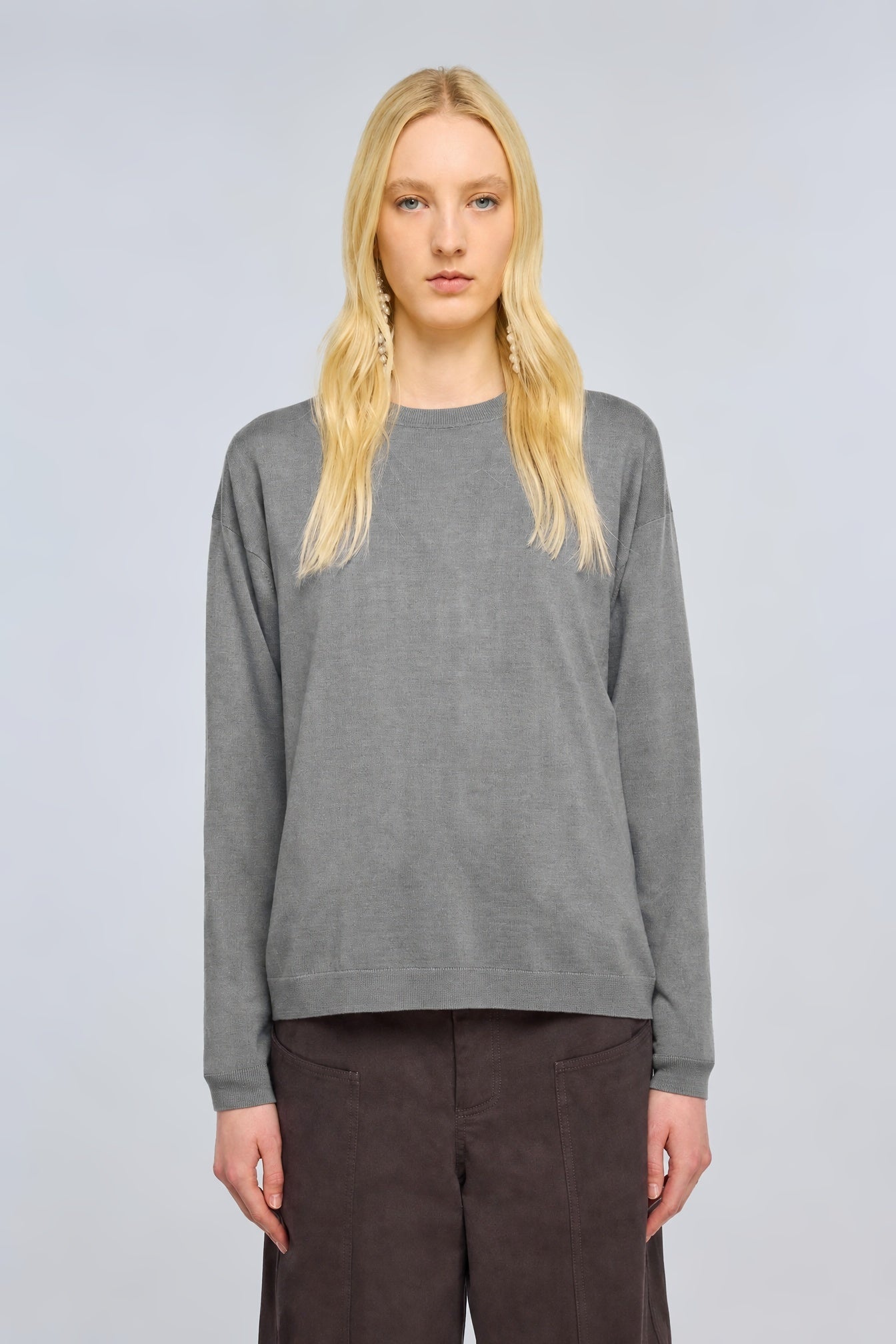 Semicouture Haley maglia lana toffe manica lunga