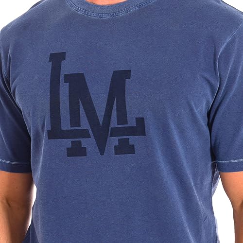 La Martina TMR320-JS330 t-shirt uomo blu marino