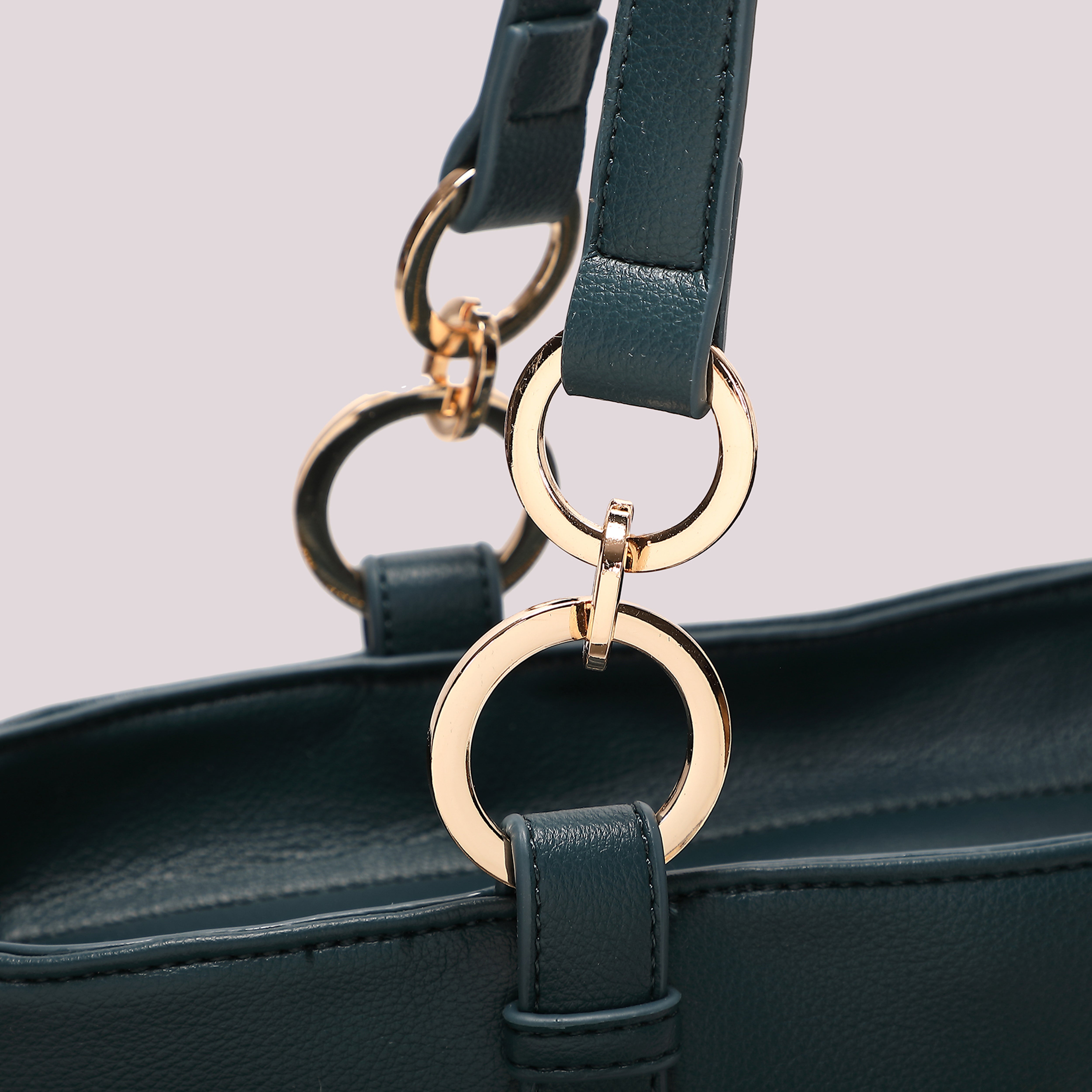 Mimi Mua Shopping Borsa Anelli Nero
