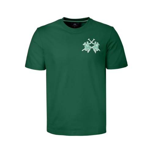 La Martina MCR008 t-shirt uomo cotone logo petto