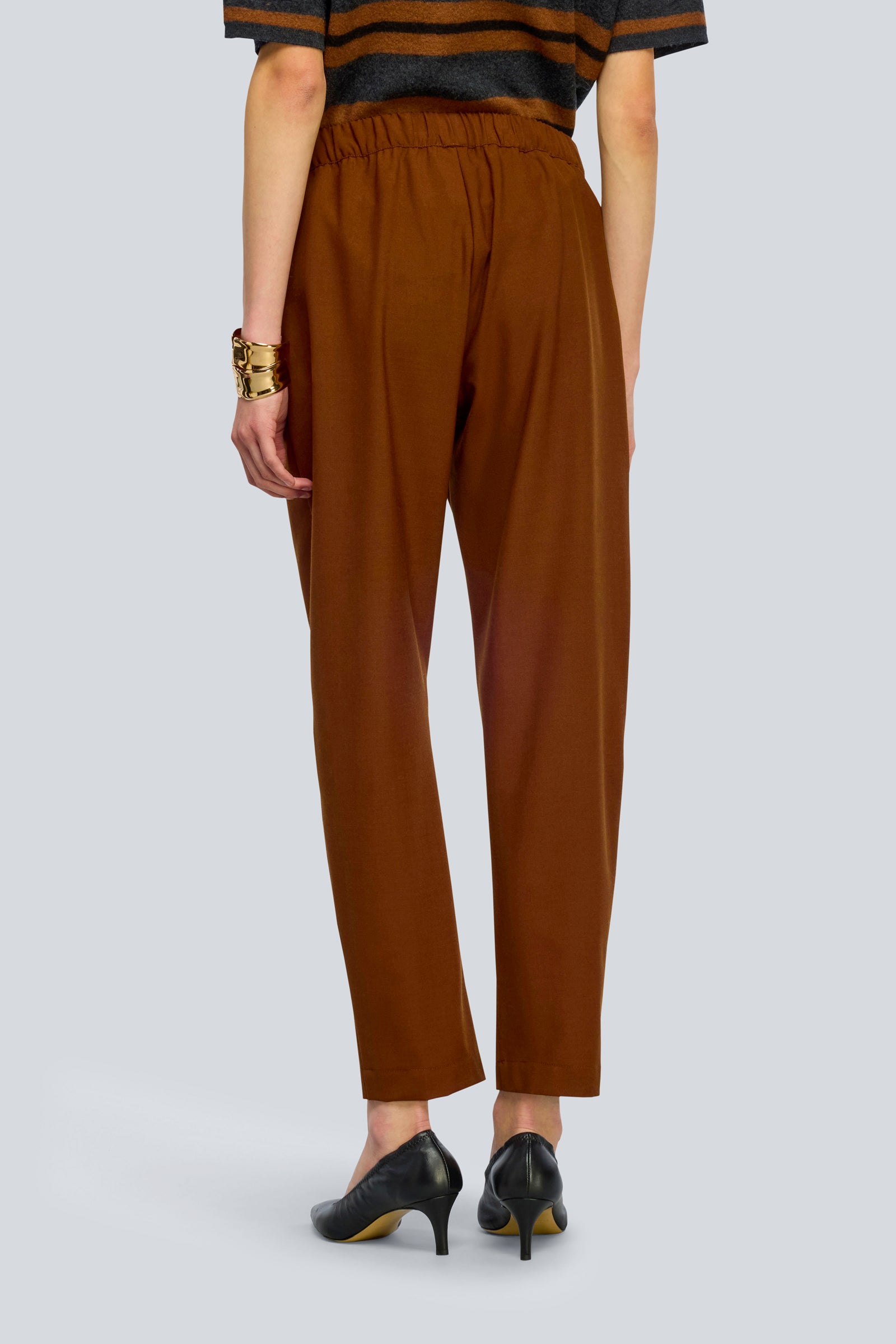 Semicouture Buddy pantalone fresco lana