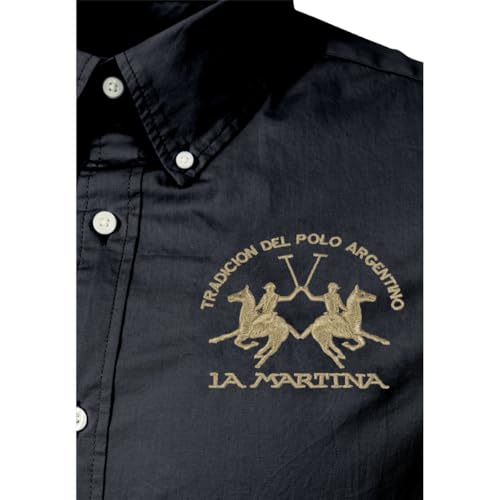 La Martina CCMC01 PP483 camicia uomo cotone