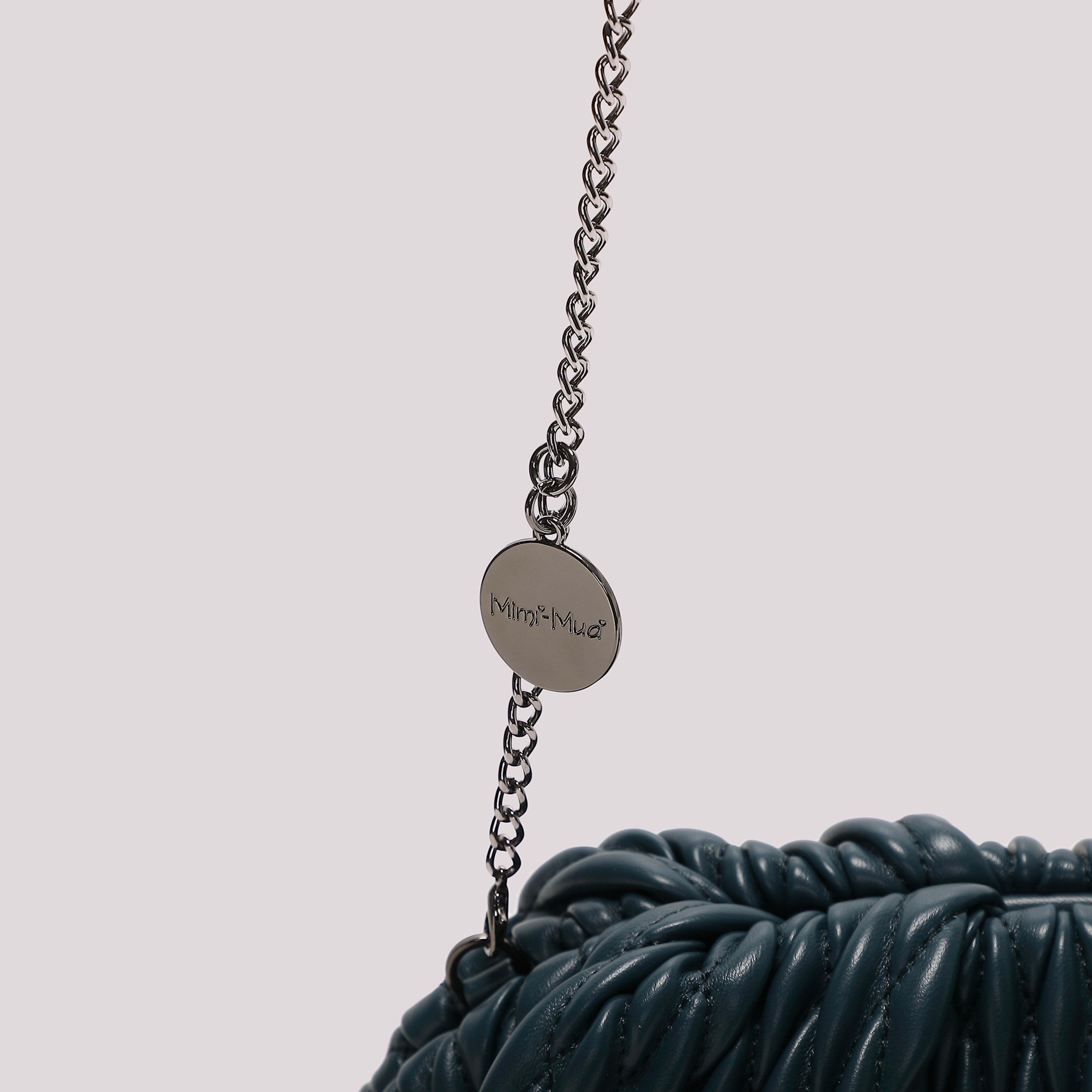 Mimi Mua Clutch Trapuntata Morbida Nero