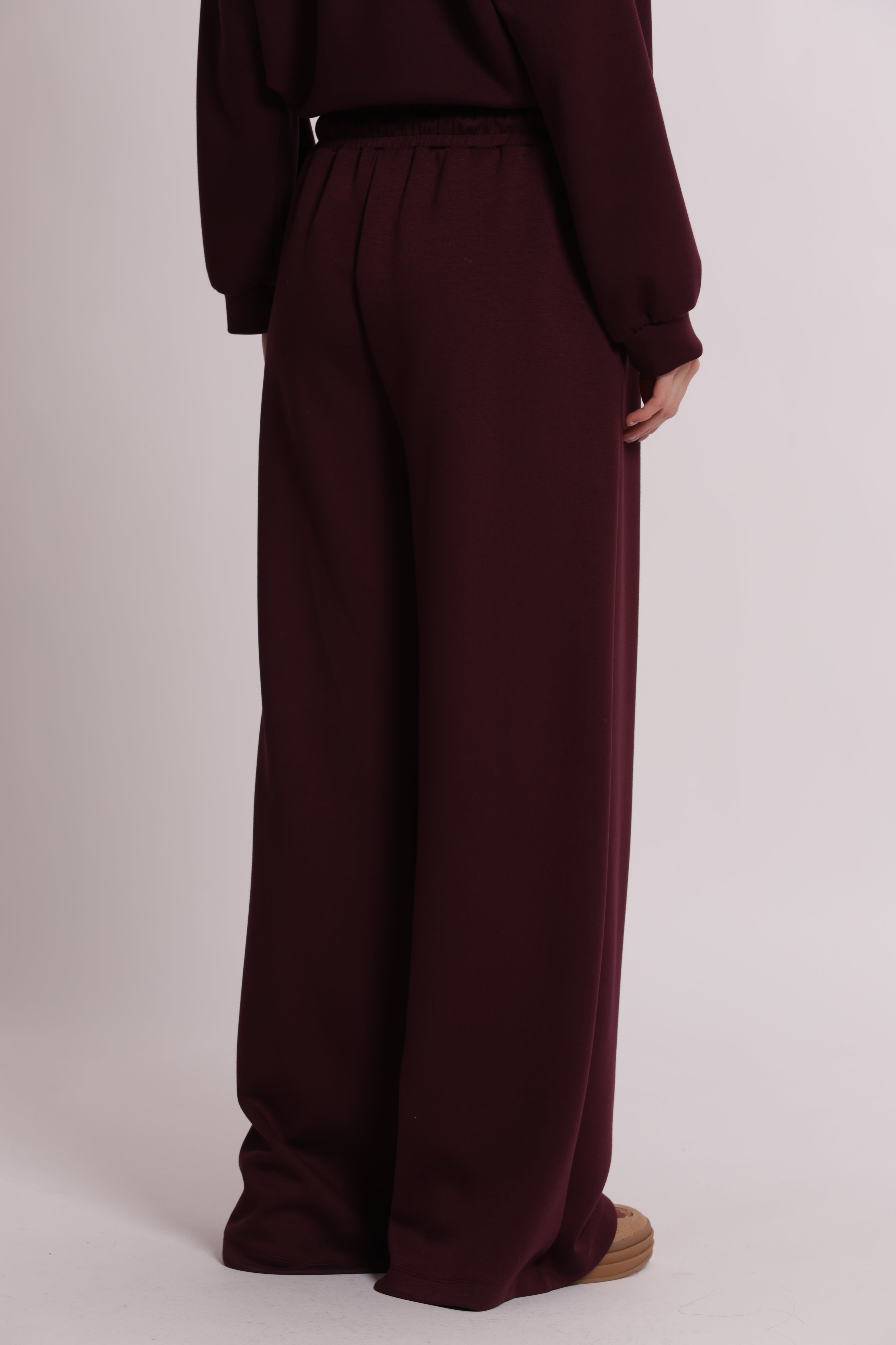 Mimi Mua Pantalone Felpa Palazzo pantaloni verde till