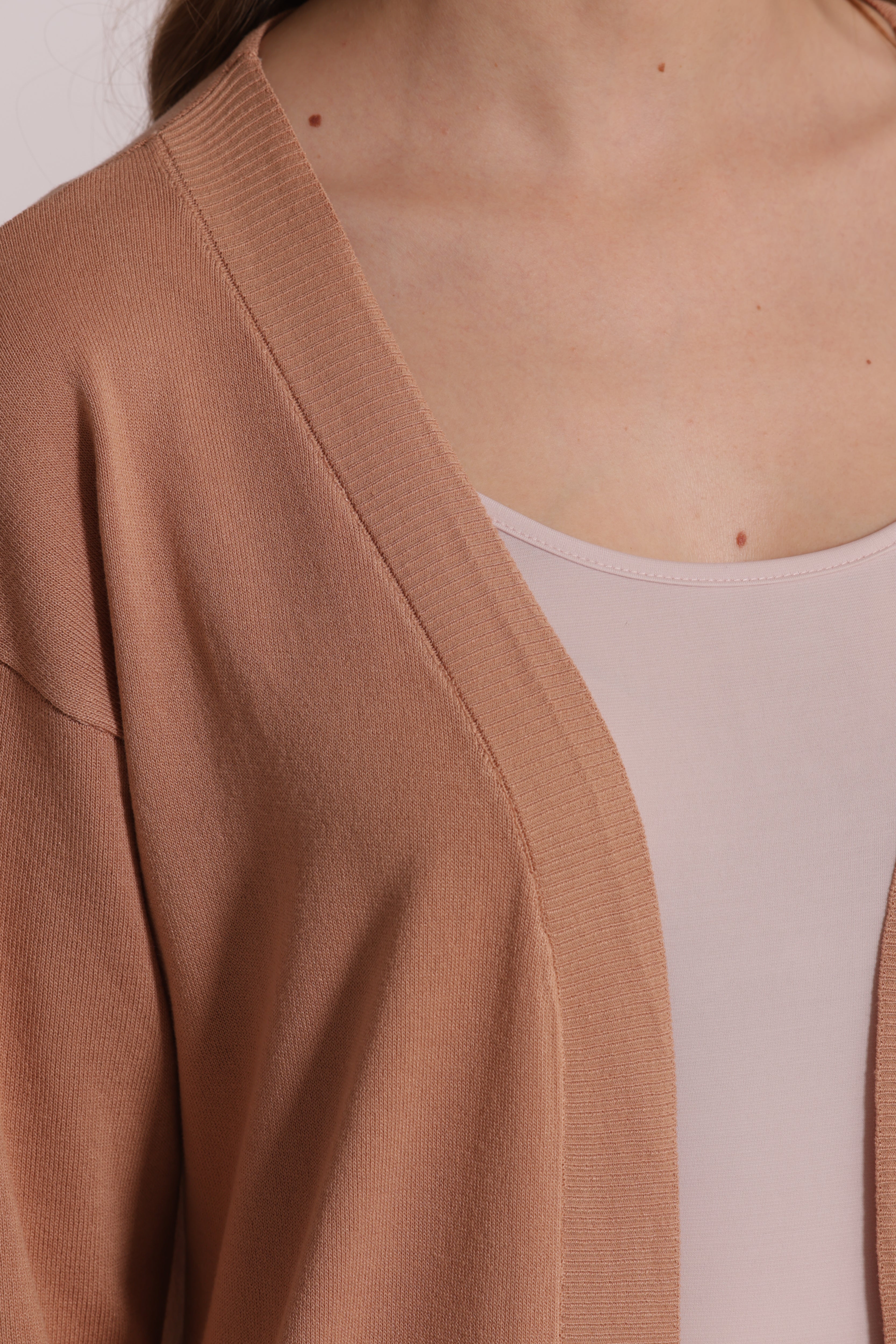 Mimi Mua Cardigan Maglia Aperto Nero