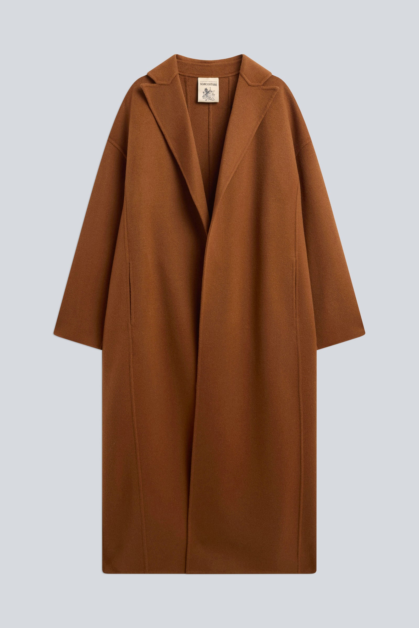 Semicouture Isolde Cappotto Panno Canyon