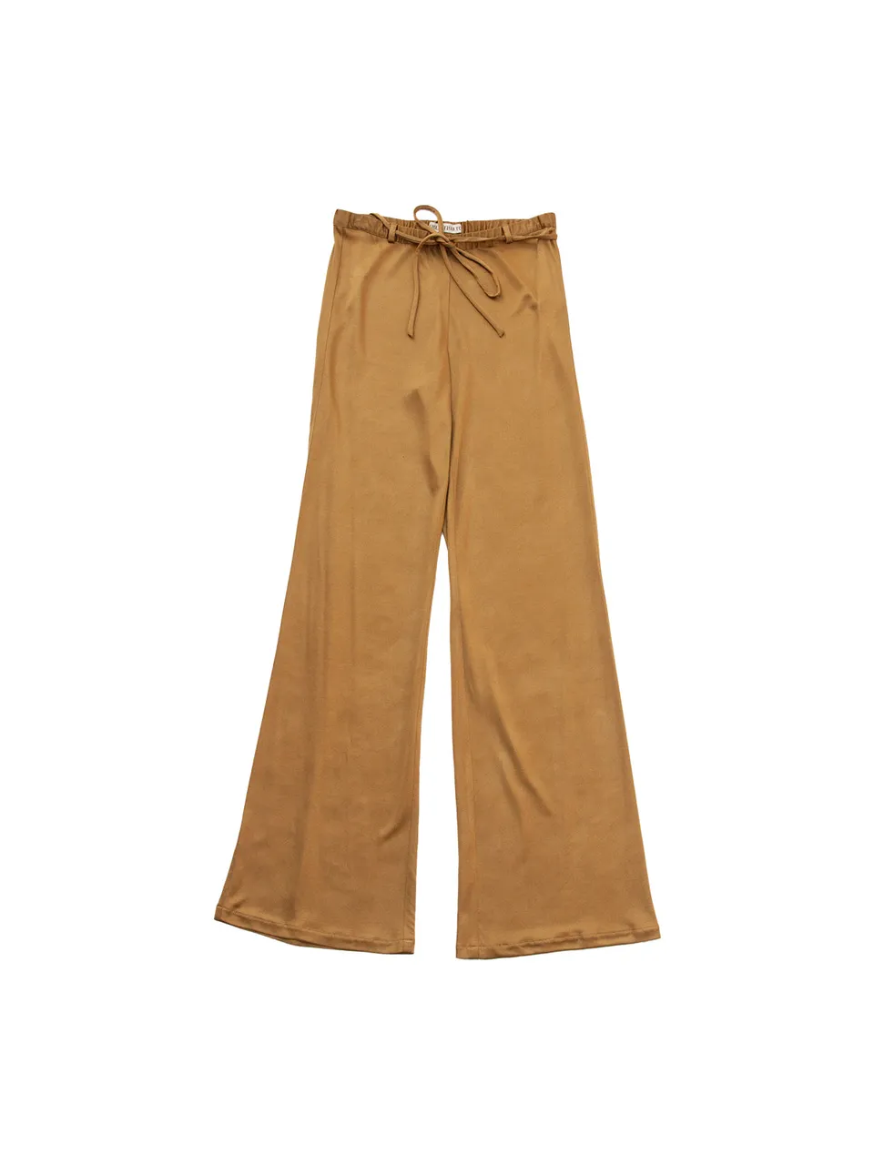 GiglioTigrato Wudang Pants pantaloni ocra viscosa