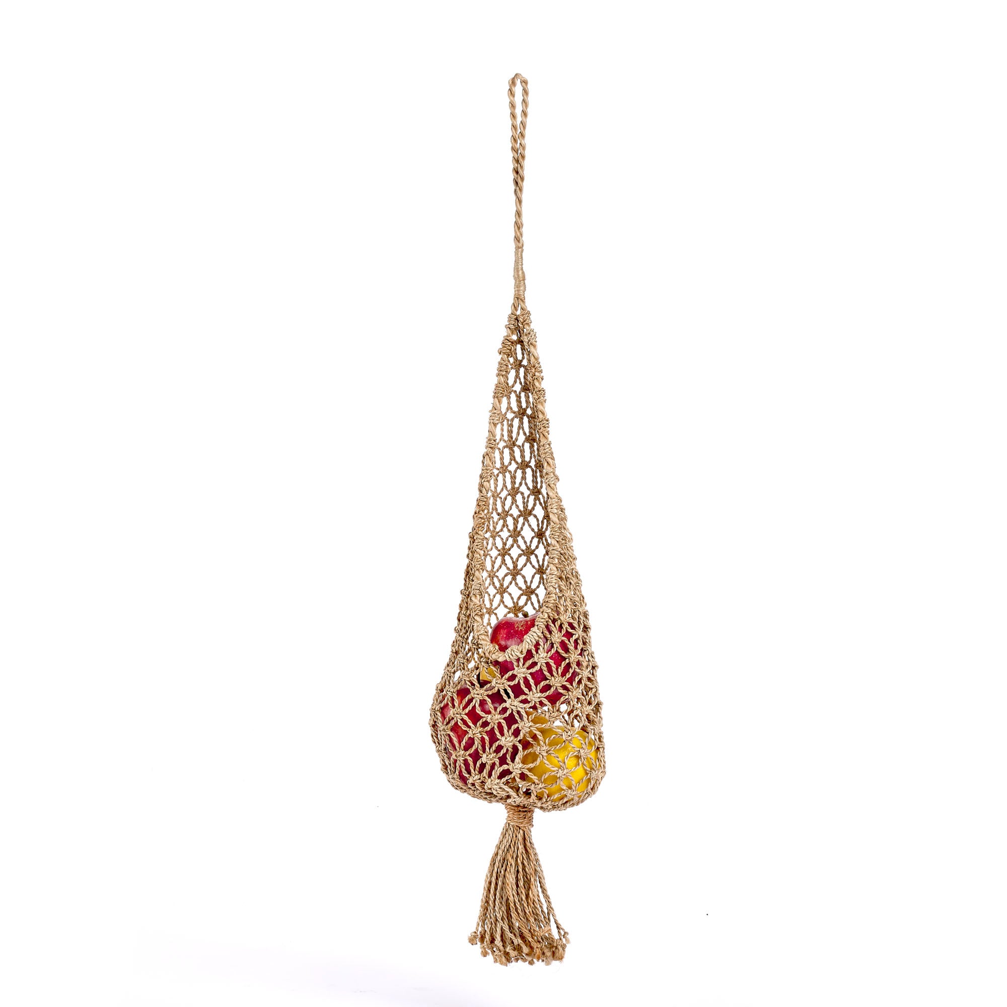 On Earth Cooperative Collection Jaal rete appendibile juta naturale 80 cm