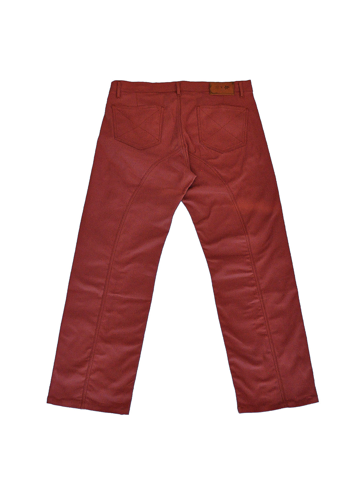 GiglioTigrato Diana pantaloni uomo corallo cotone